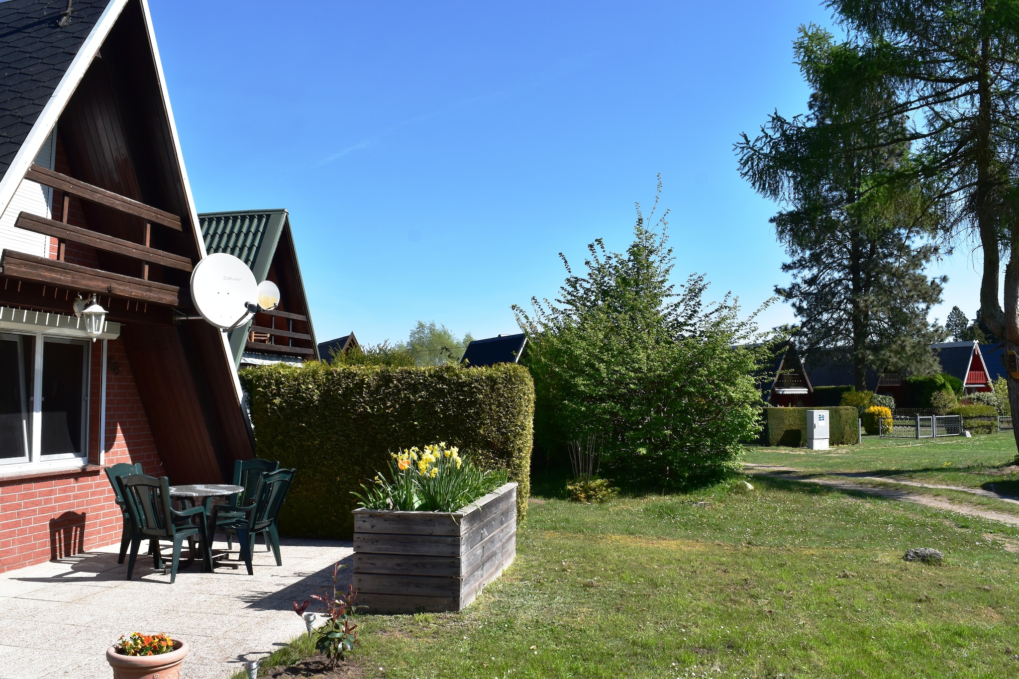 Ferienhaus 55 qm-Terrasbalkon