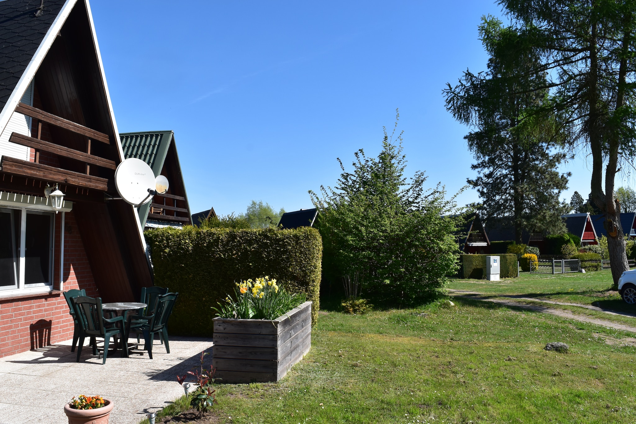 Ferienhaus 55 qm-Buitenkant zomer