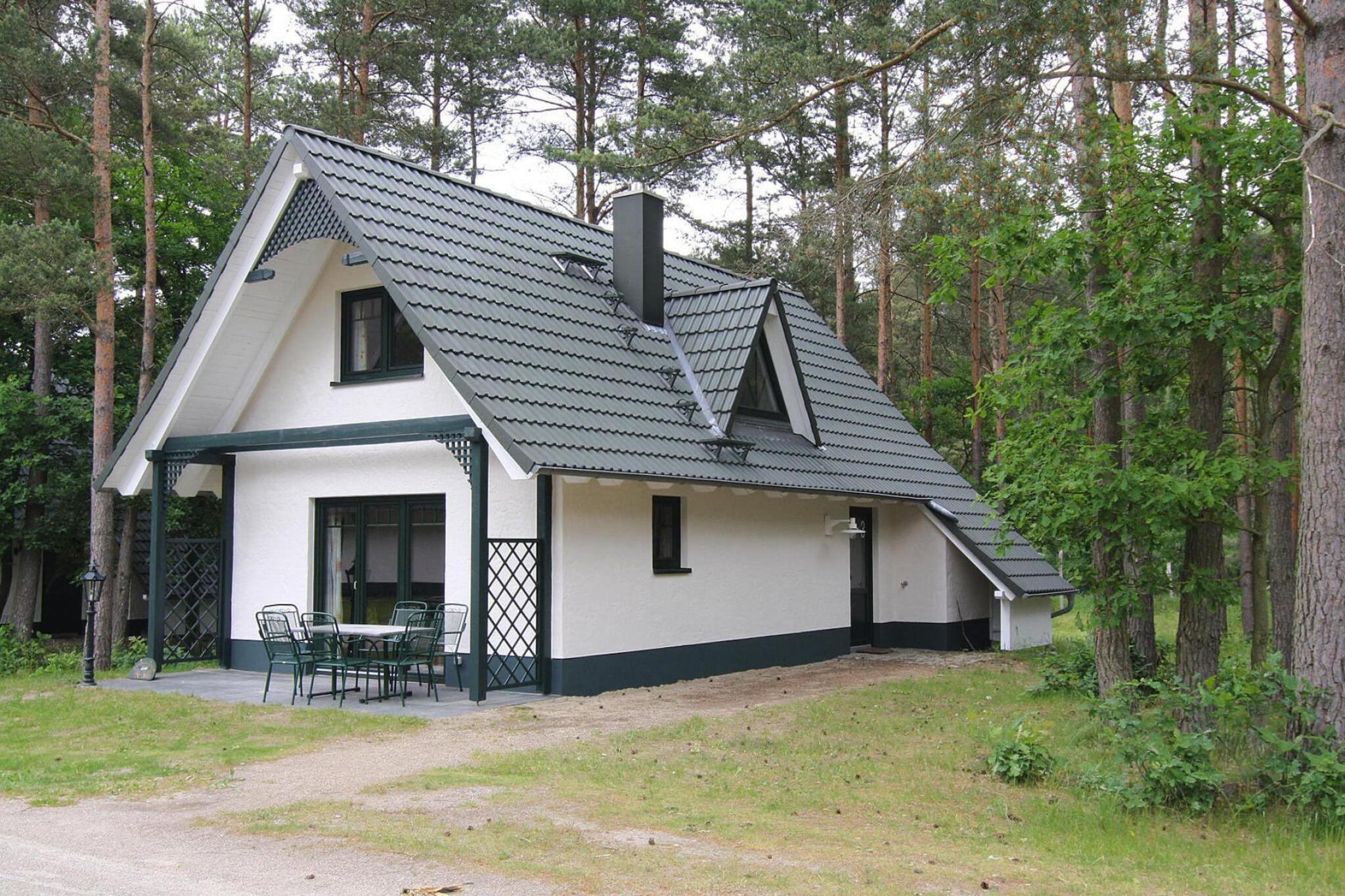 Ferienhaus Typ 3 95 qm-Buitenkant zomer