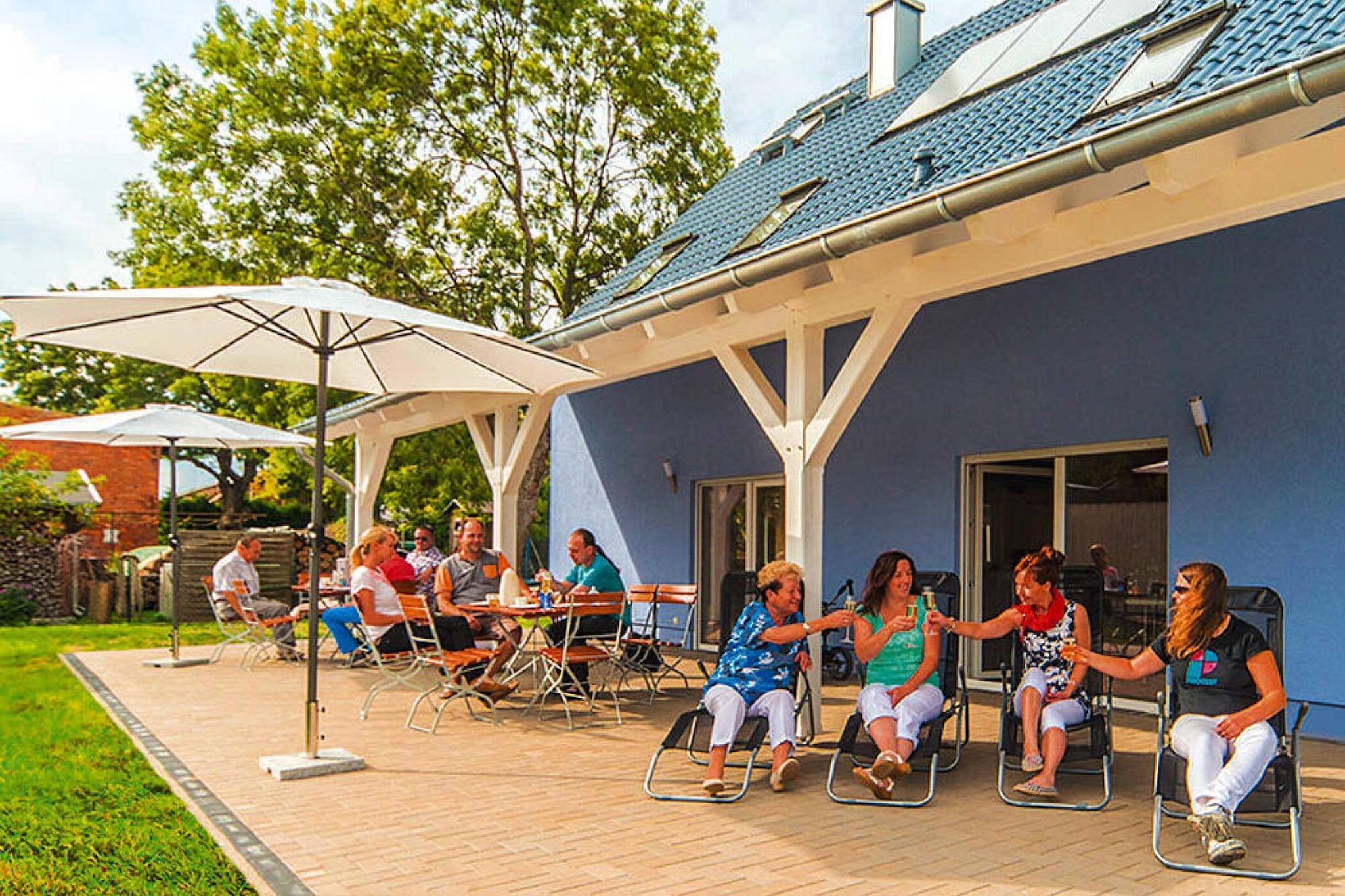 Haus Hyggelig Haus 1 120 qm-Terrasbalkon