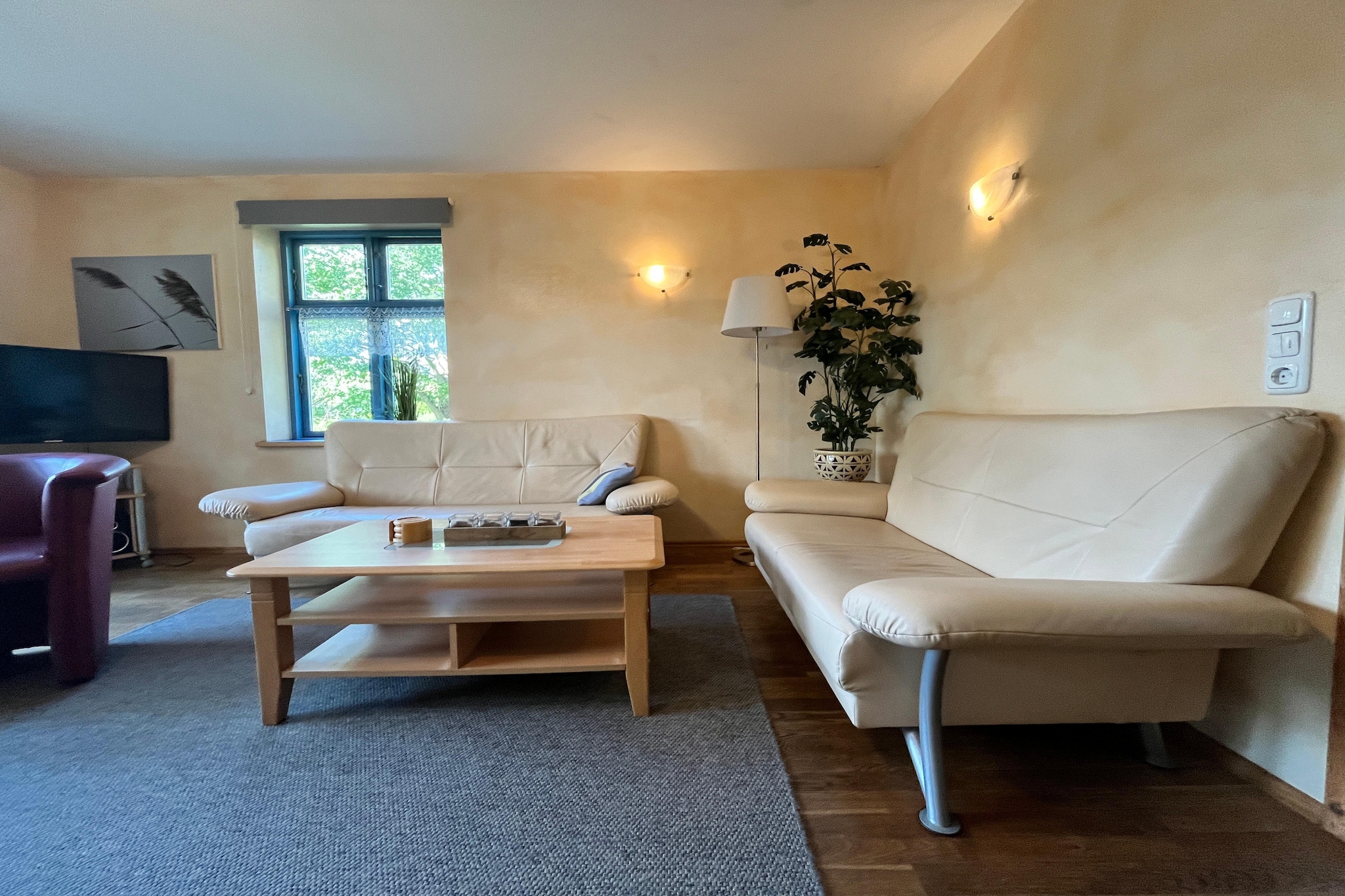 Vieregge Doppelhaushälfte 1D rechts 110 qm - Woonkamer
