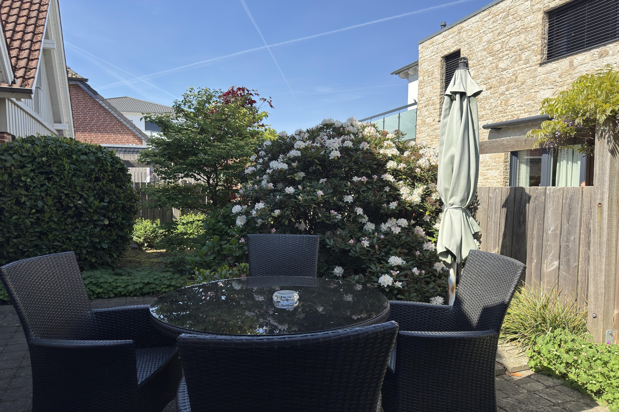 Fischer sien Huus 70qm-Terrasbalkon