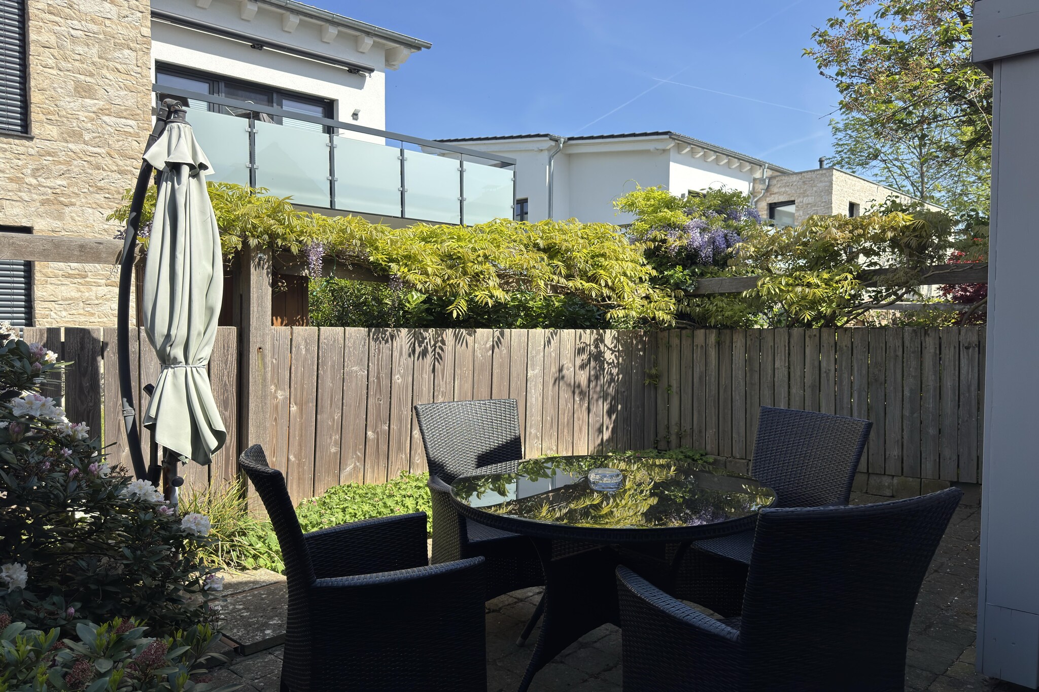 Fischer sien Huus 70qm-Terrasbalkon
