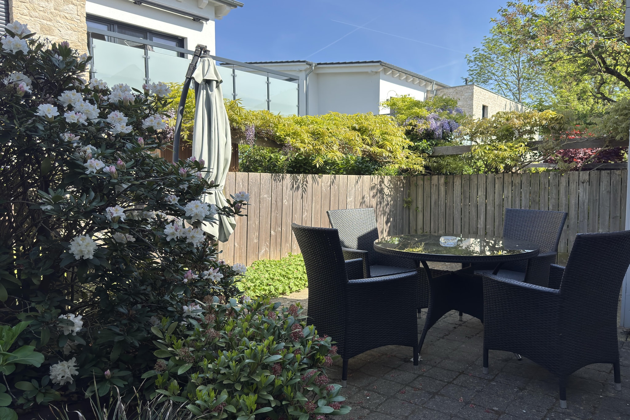 Fischer sien Huus 70qm-Terrasbalkon