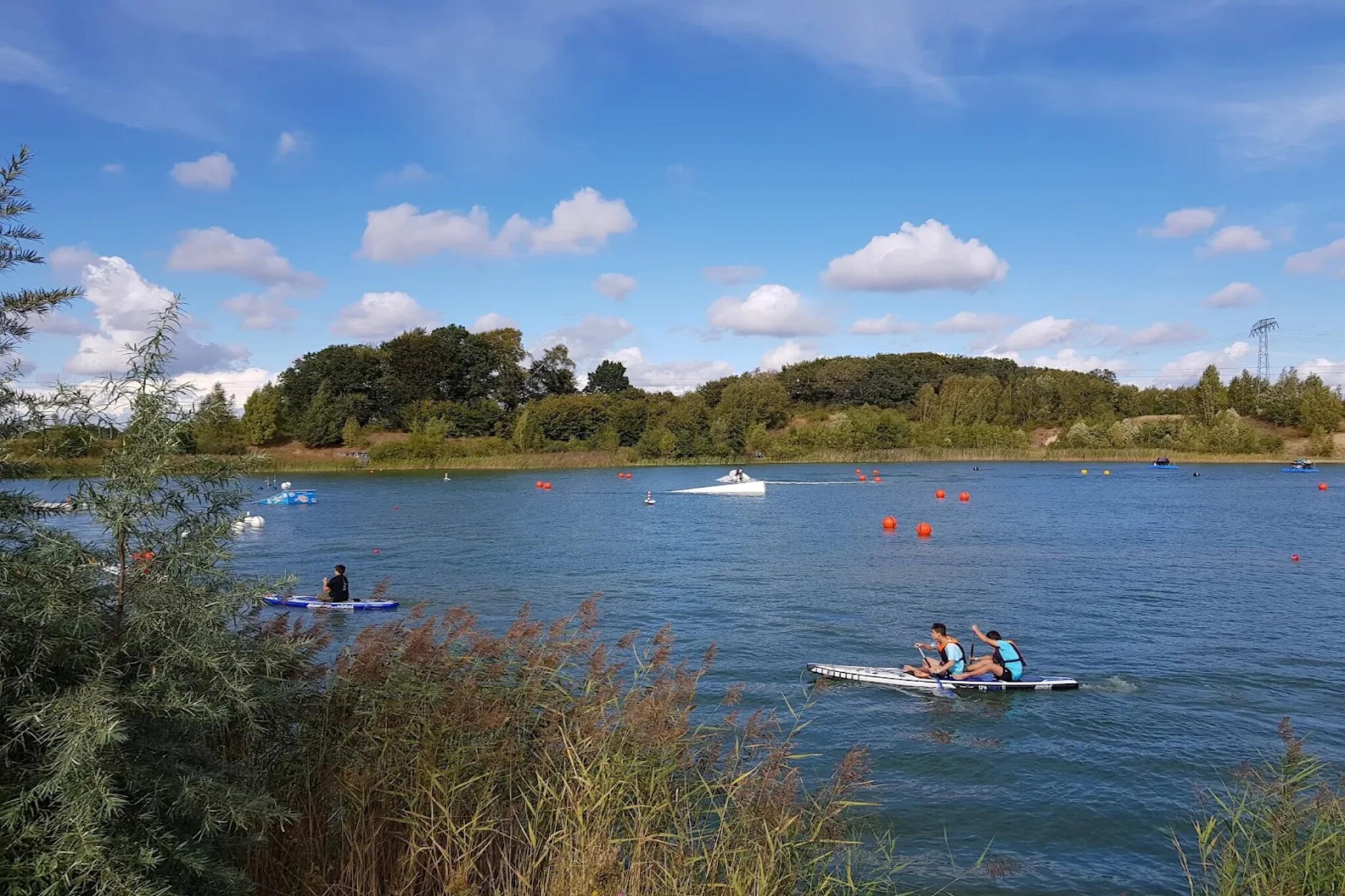 Wohnung unten links-Gebieden zomer 5km