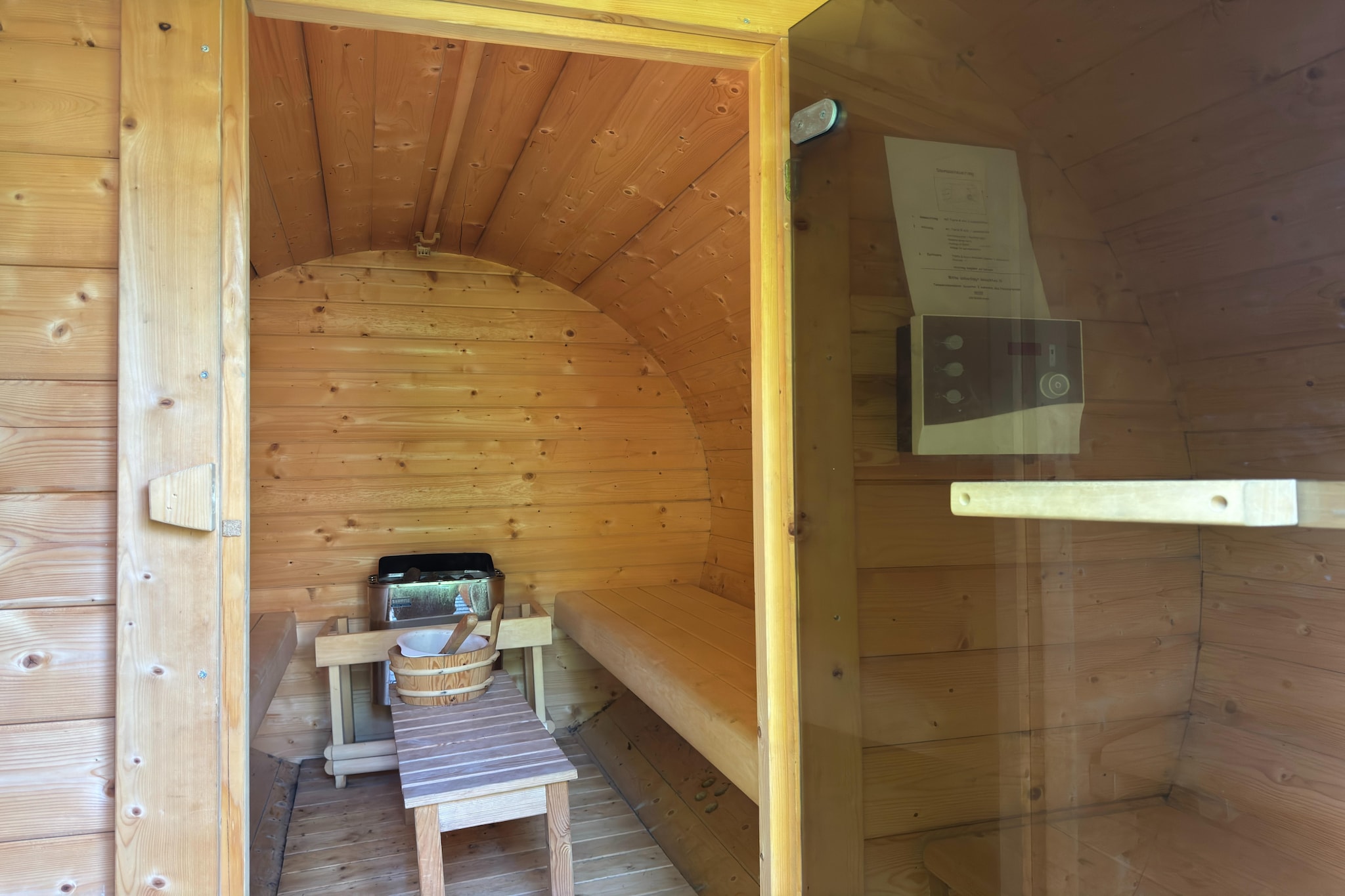 20 Personen-Sauna