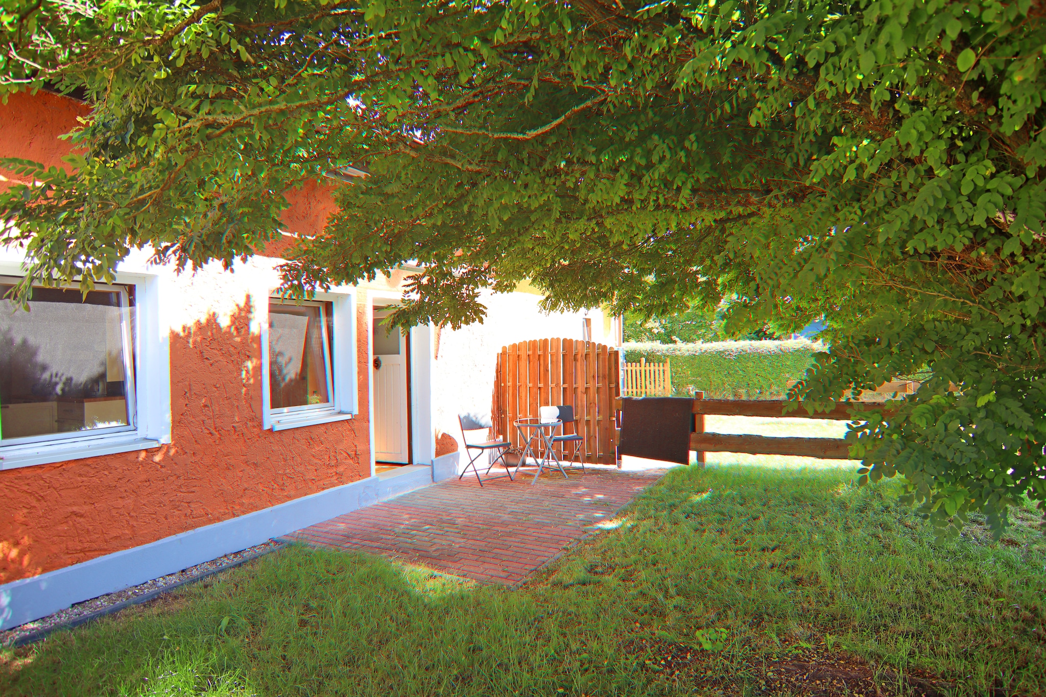 Apartment 5 Onkel Toms Hütte-Balcon-terrasse