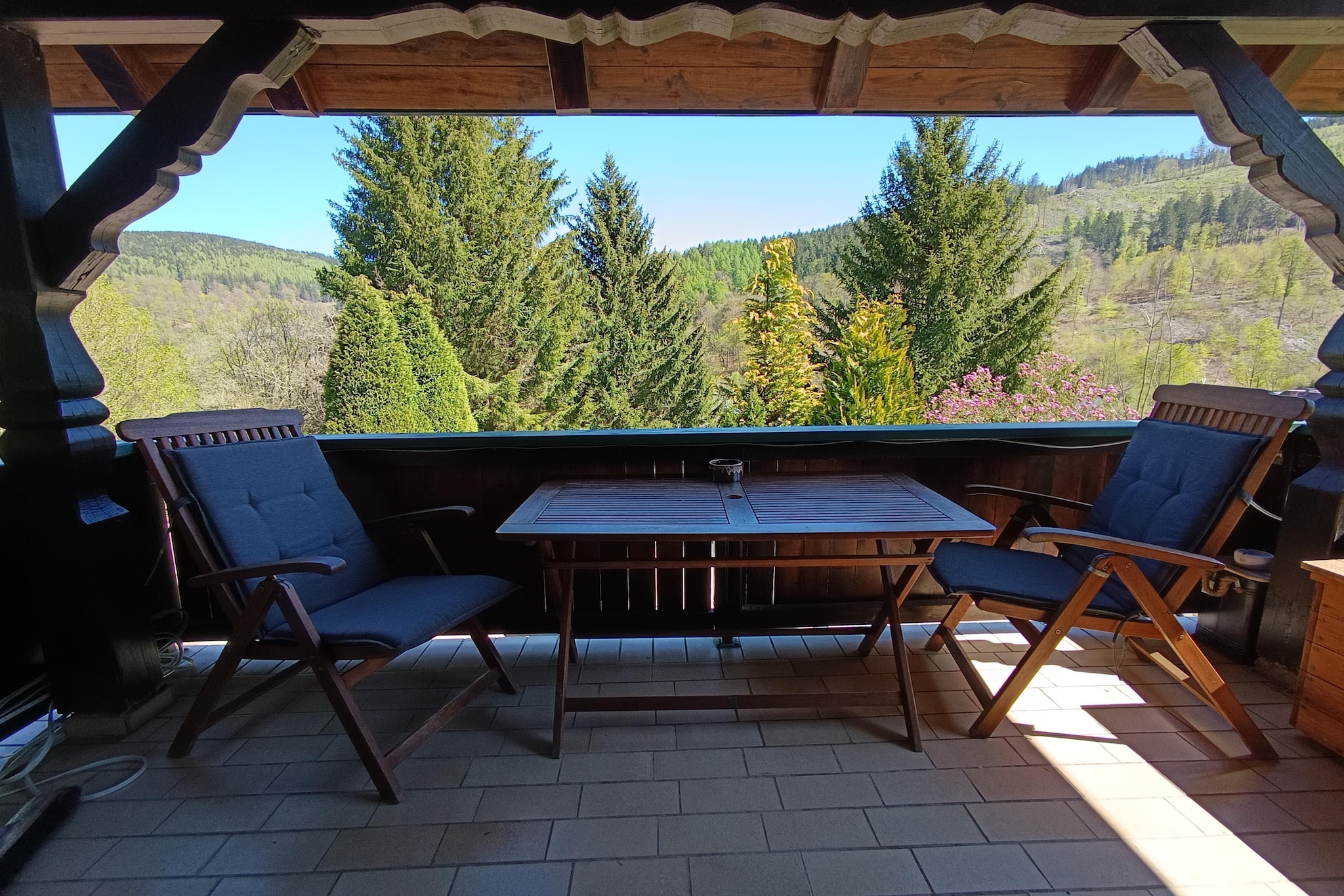 Am Hermannsberg-Terrace balcony