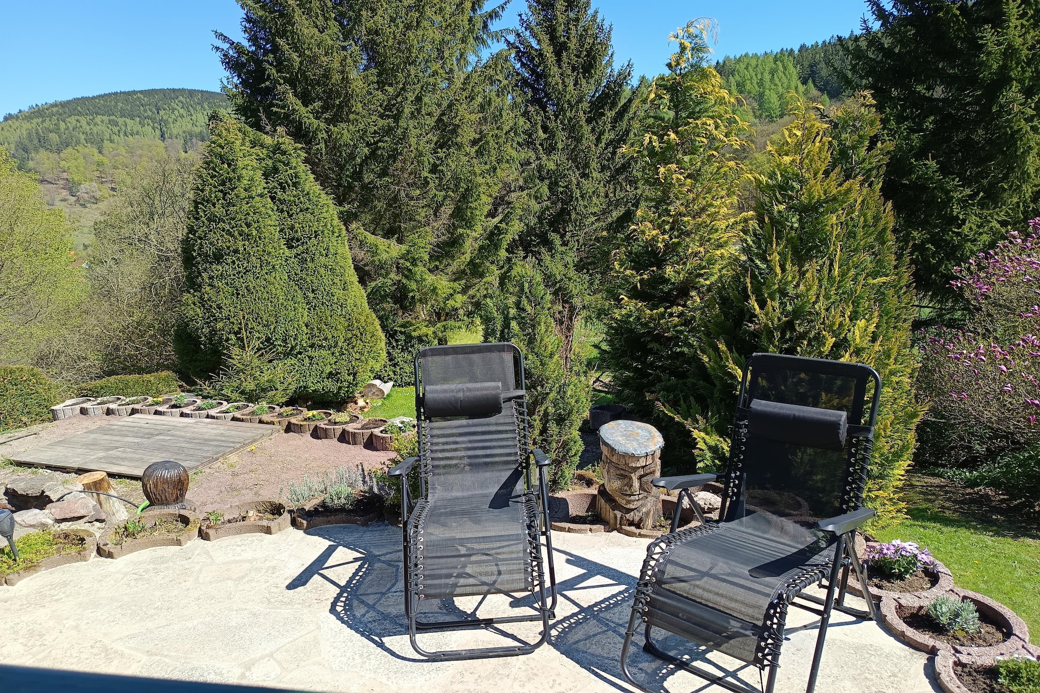 Am Hermannsberg-Terrace balcony