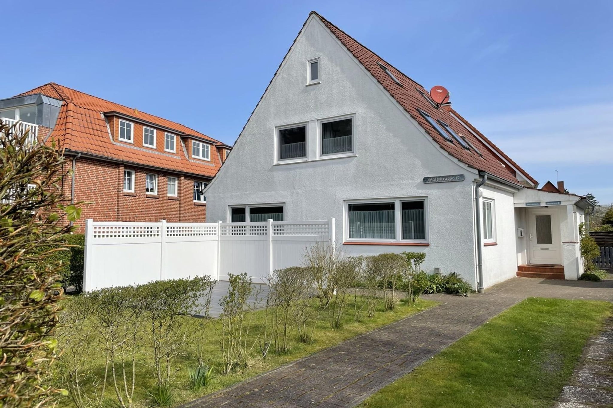 Ferienwohnung Watt 2 - Buitenkant zomer