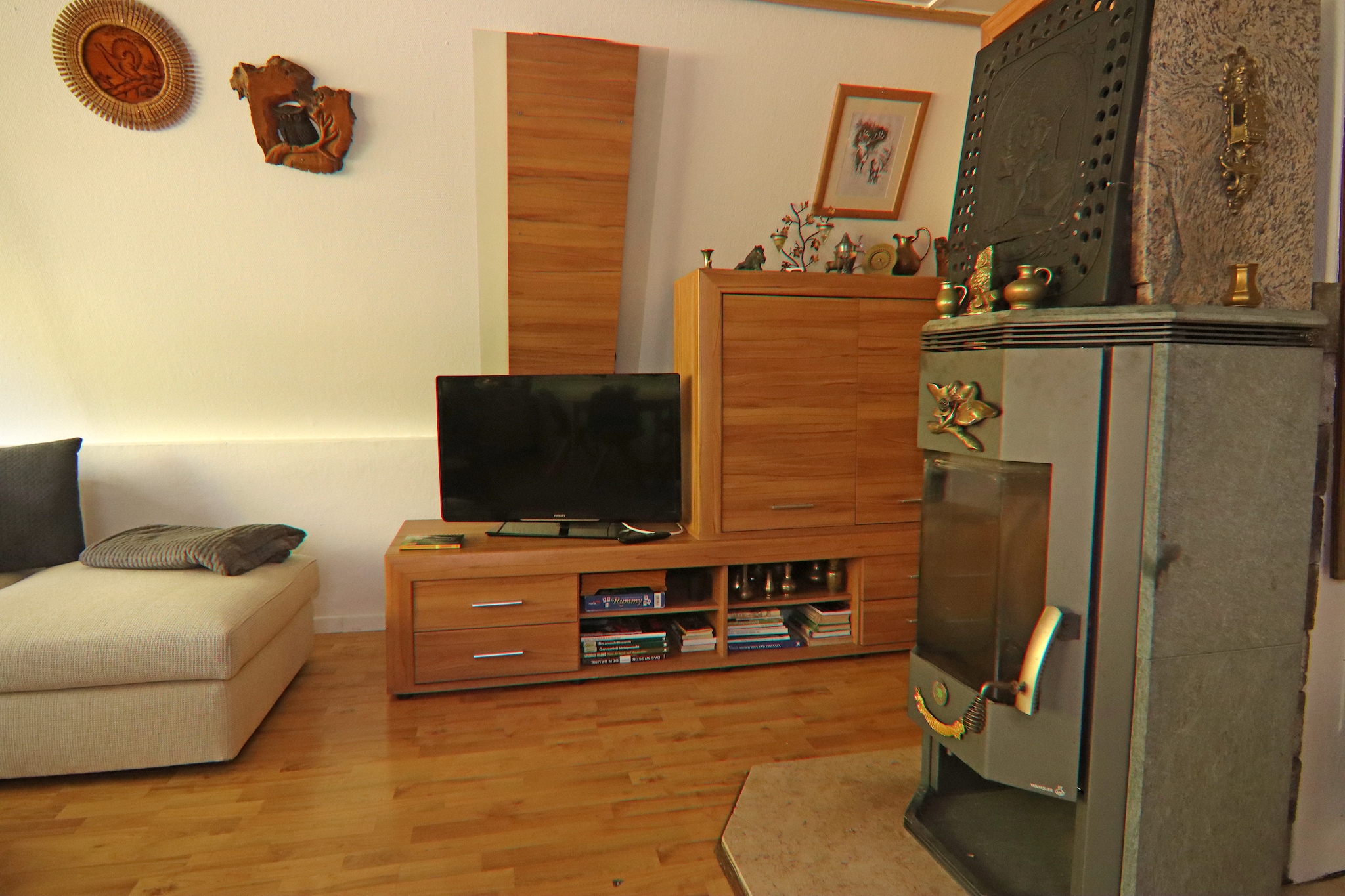 Ferienhaus 60 qm-Woonkamer