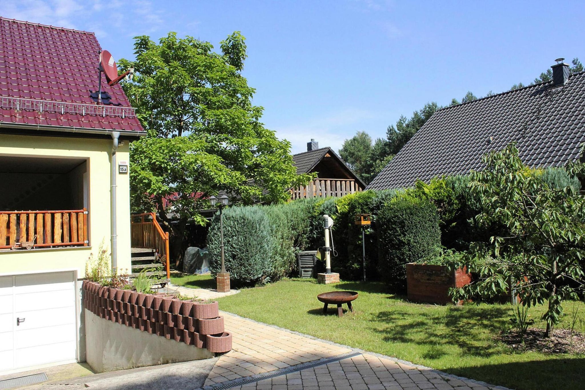 Ferienhaus in Kummersdorf bei Storkow-Woonkamer