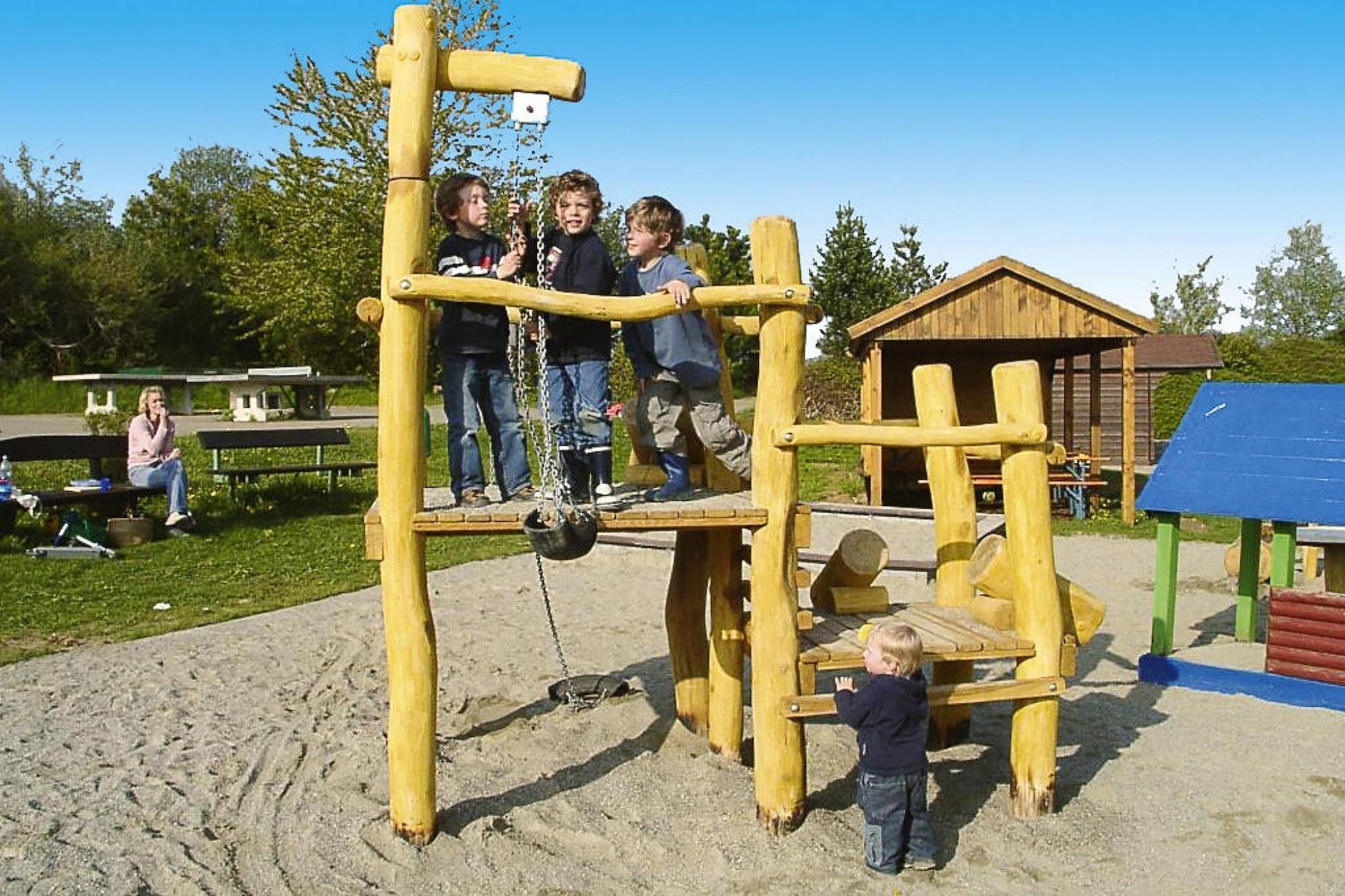 Feriendorf Öfingen - 68 qm Typ C Sioux - Parkfaciliteiten