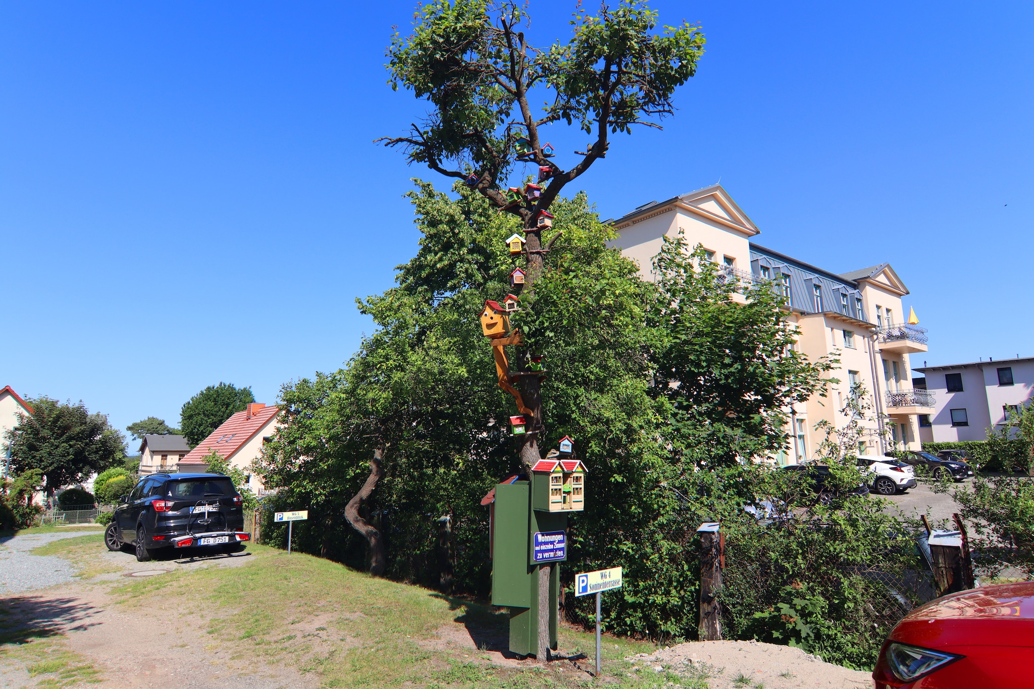 Sonnenterrasse Im EG Goethestr 10-Tuinen zomer
