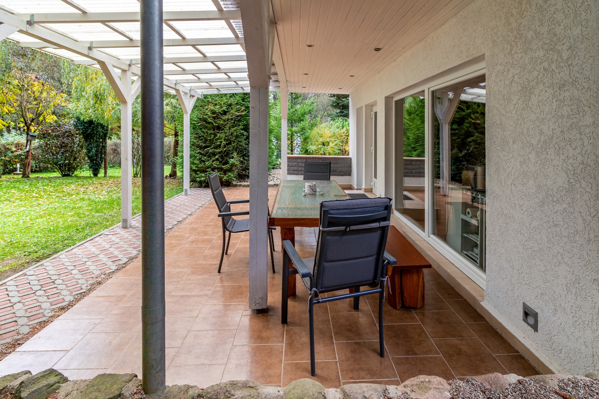 Ferienhaus 50 qm-Terrasbalkon