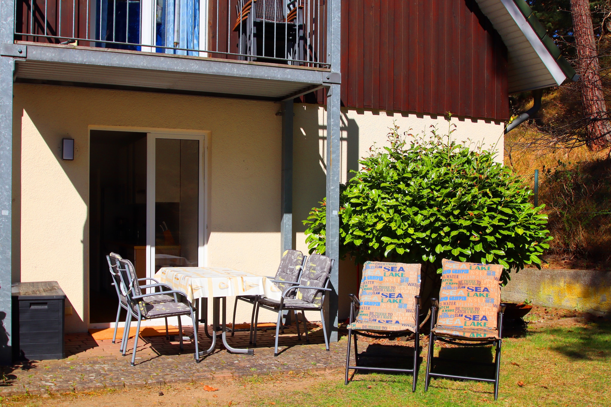 Fewo Neels Zeltplatzstr 5 56 qm - Terrasbalkon