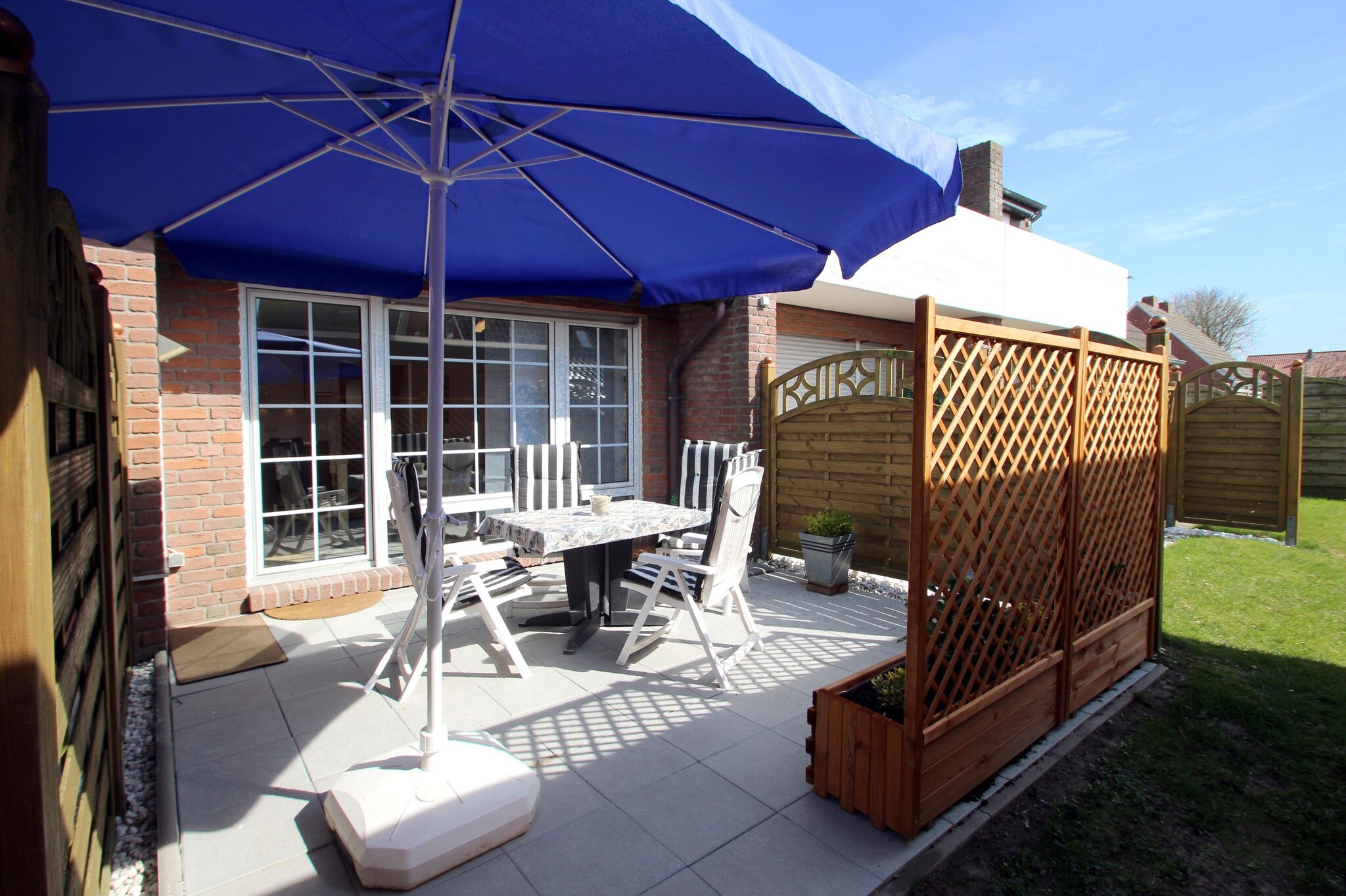 Ferienwohnung mit Sonnenterrasse in Dornumersiel