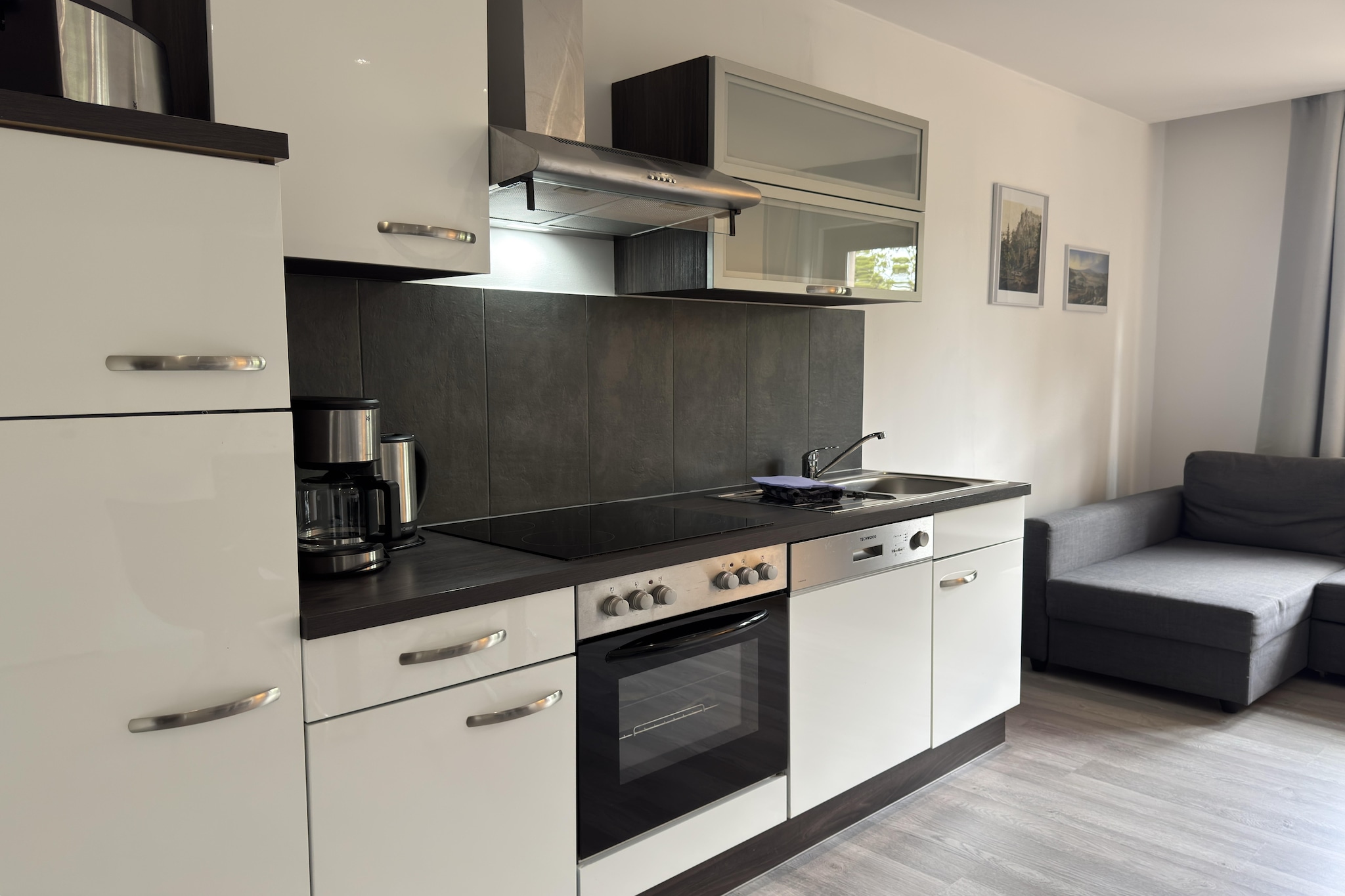 Apartment im alten Bahnhof-Keuken