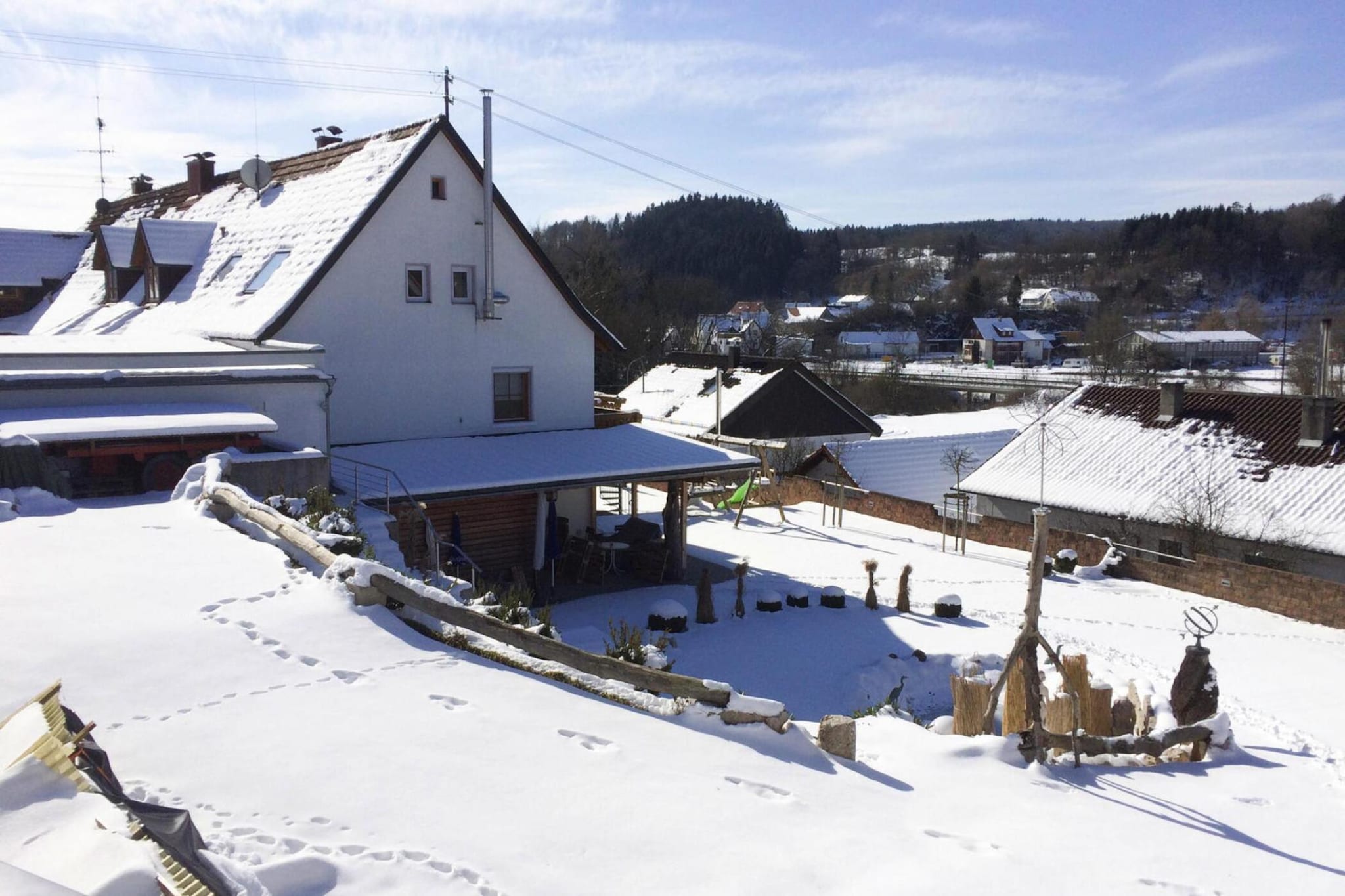 Trudis Fewo "Alte Schreinerei"-Gebied winter 1km