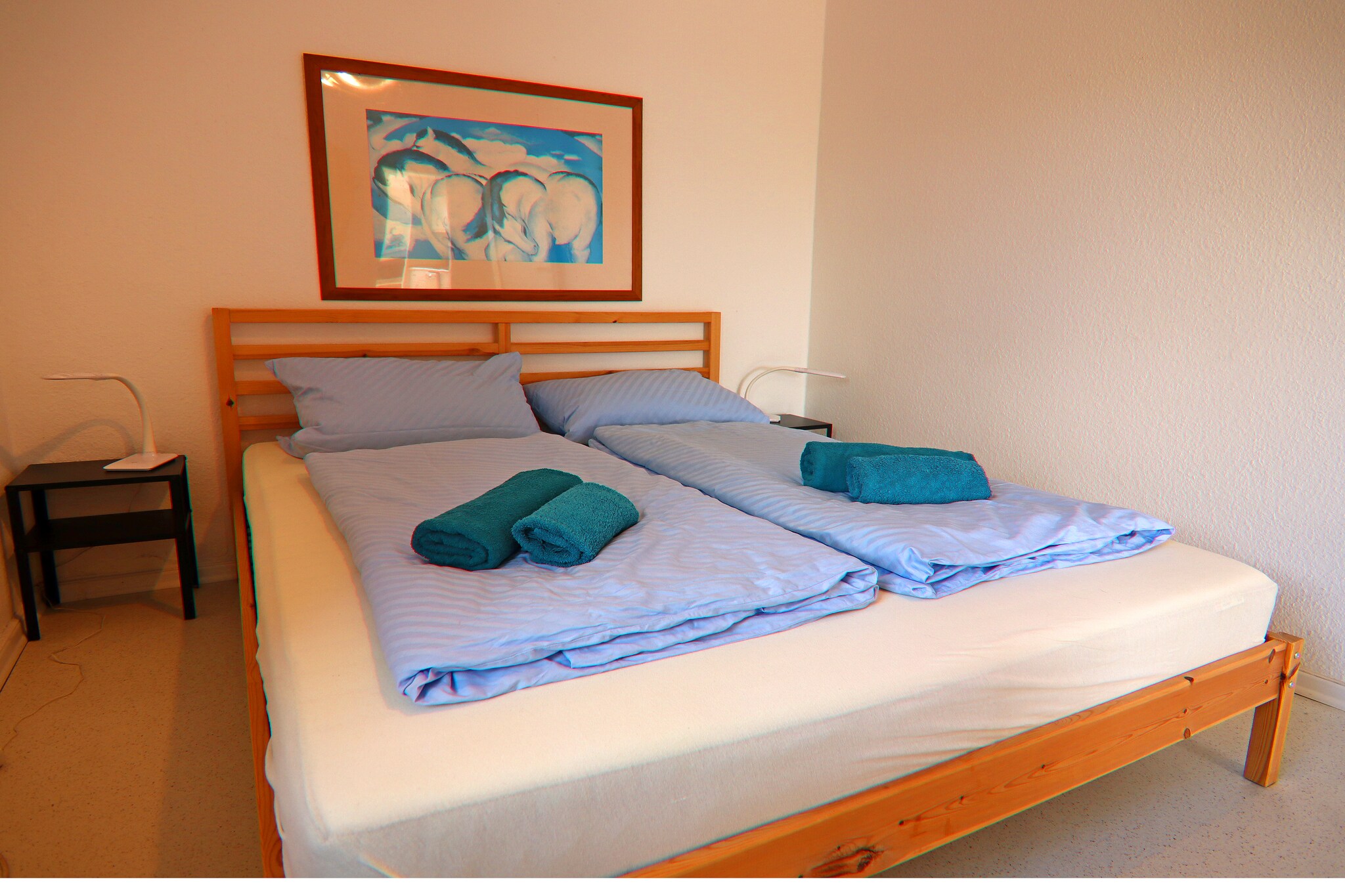 Ferienhäuser Inselblick / Ferienhaus 1 60 qm-Bedroom