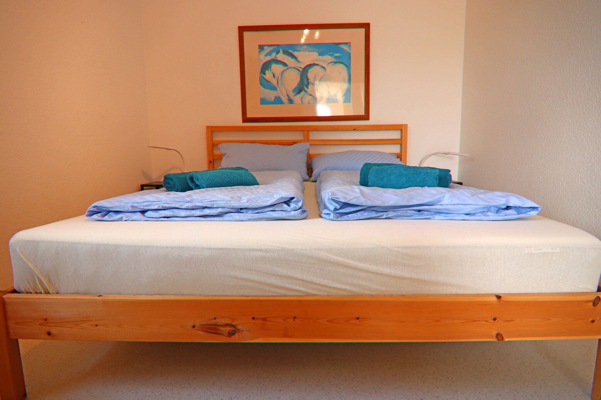 Ferienhäuser Inselblick / Ferienhaus 1 60 qm-Bedroom