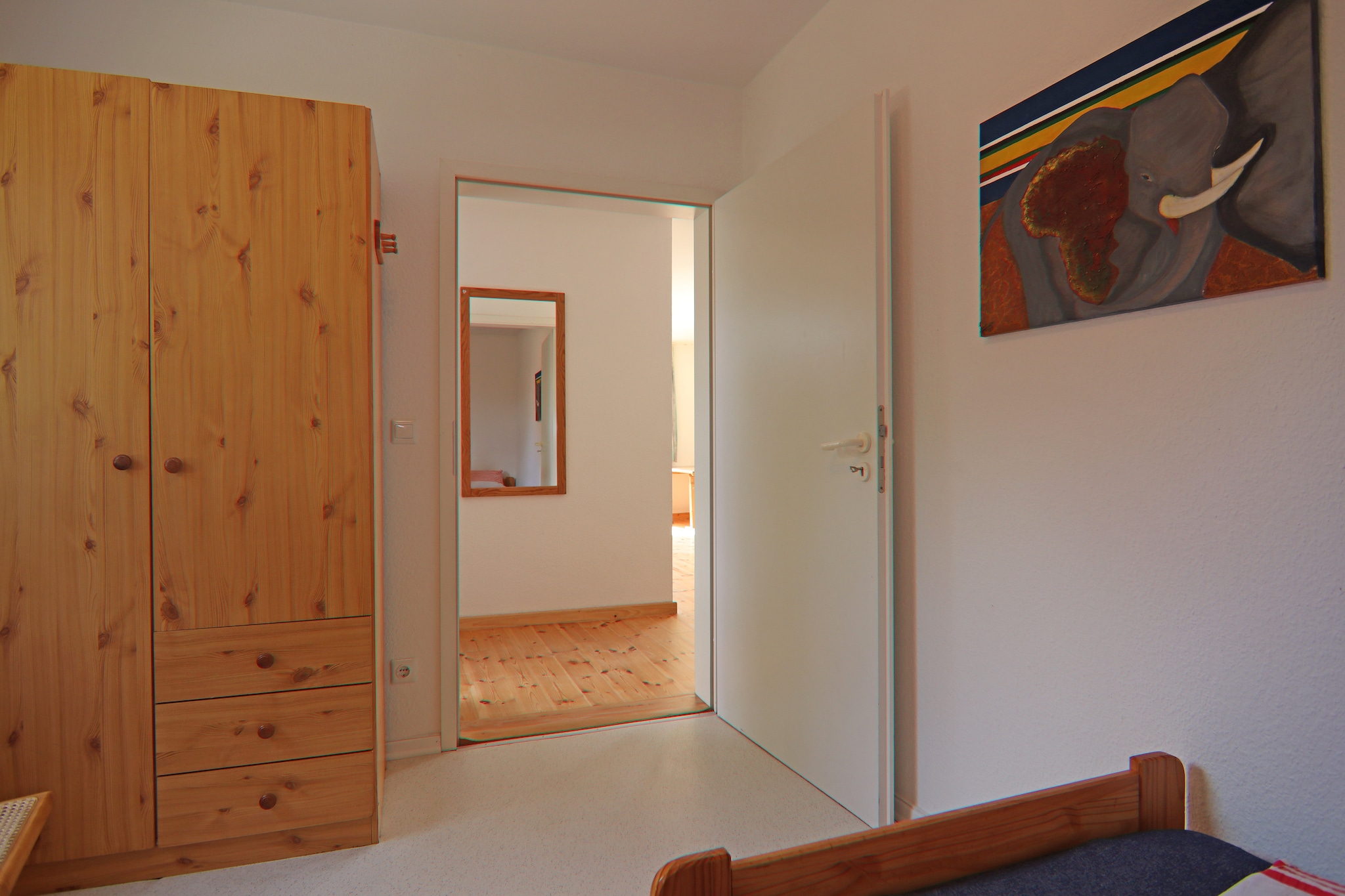 Ferienhäuser Inselblick / Ferienhaus 1 60 qm-Bedroom