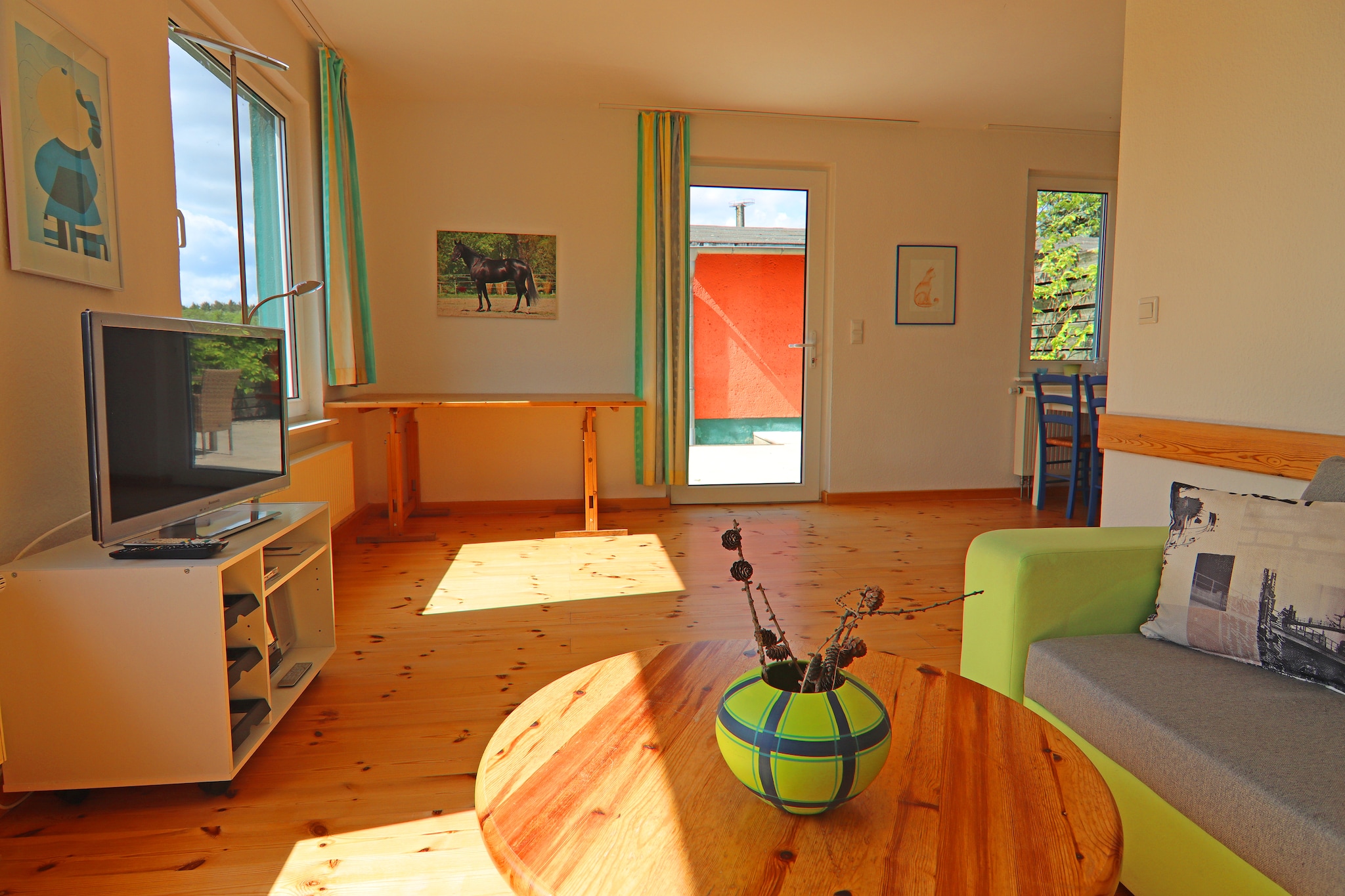 Ferienhäuser Inselblick / Ferienhaus 1 60 qm-Living room
