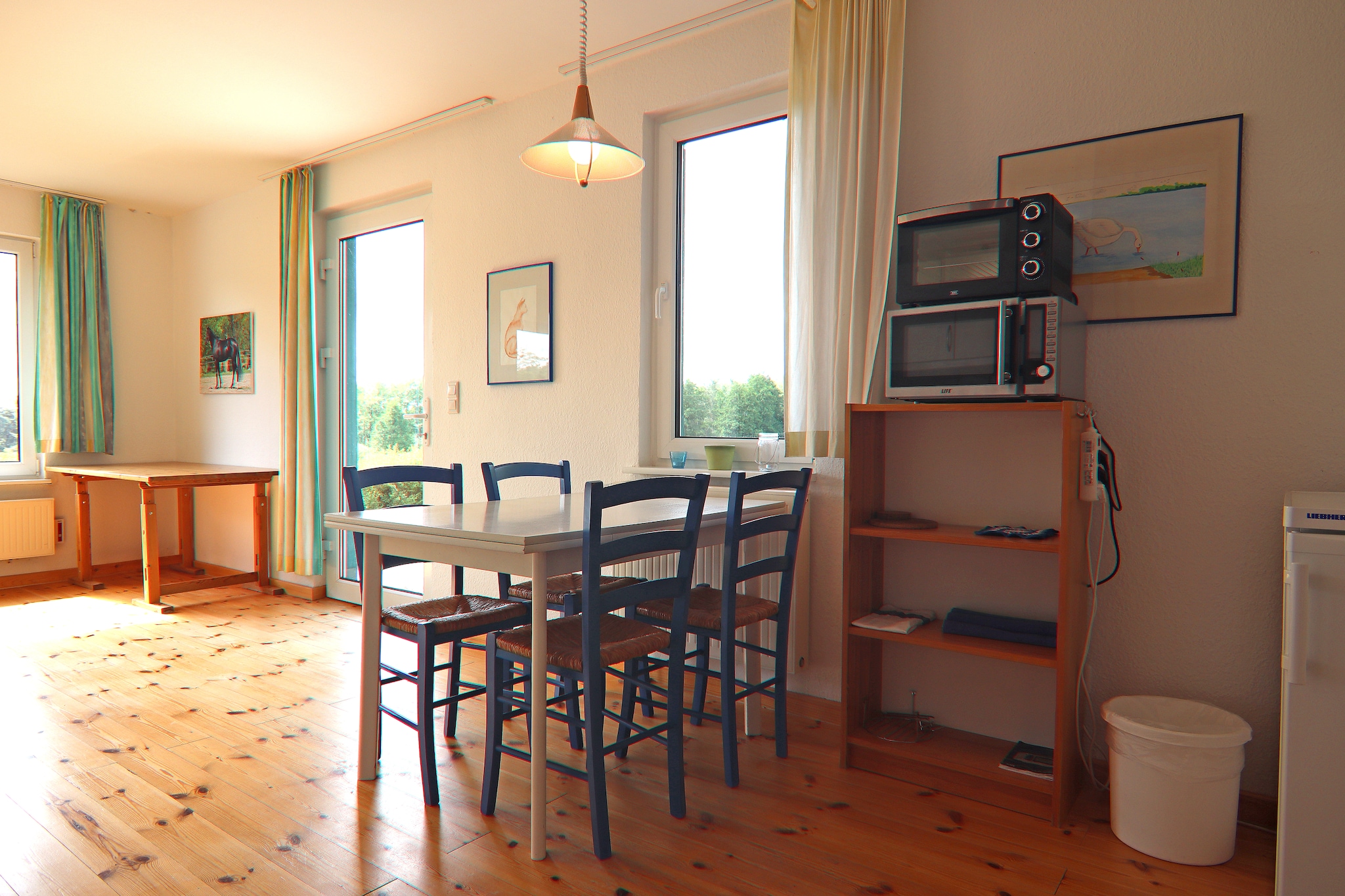 Ferienhäuser Inselblick / Ferienhaus 1 60 qm-Dining room