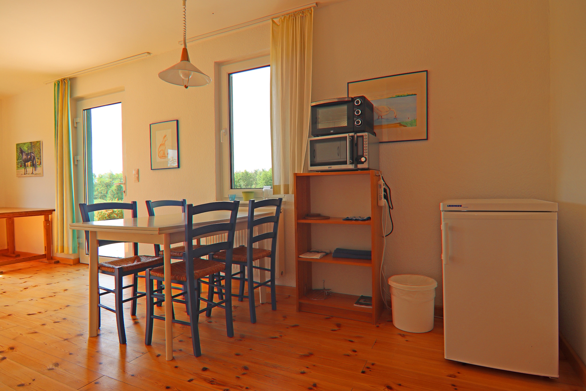 Ferienhäuser Inselblick / Ferienhaus 1 60 qm-Dining room