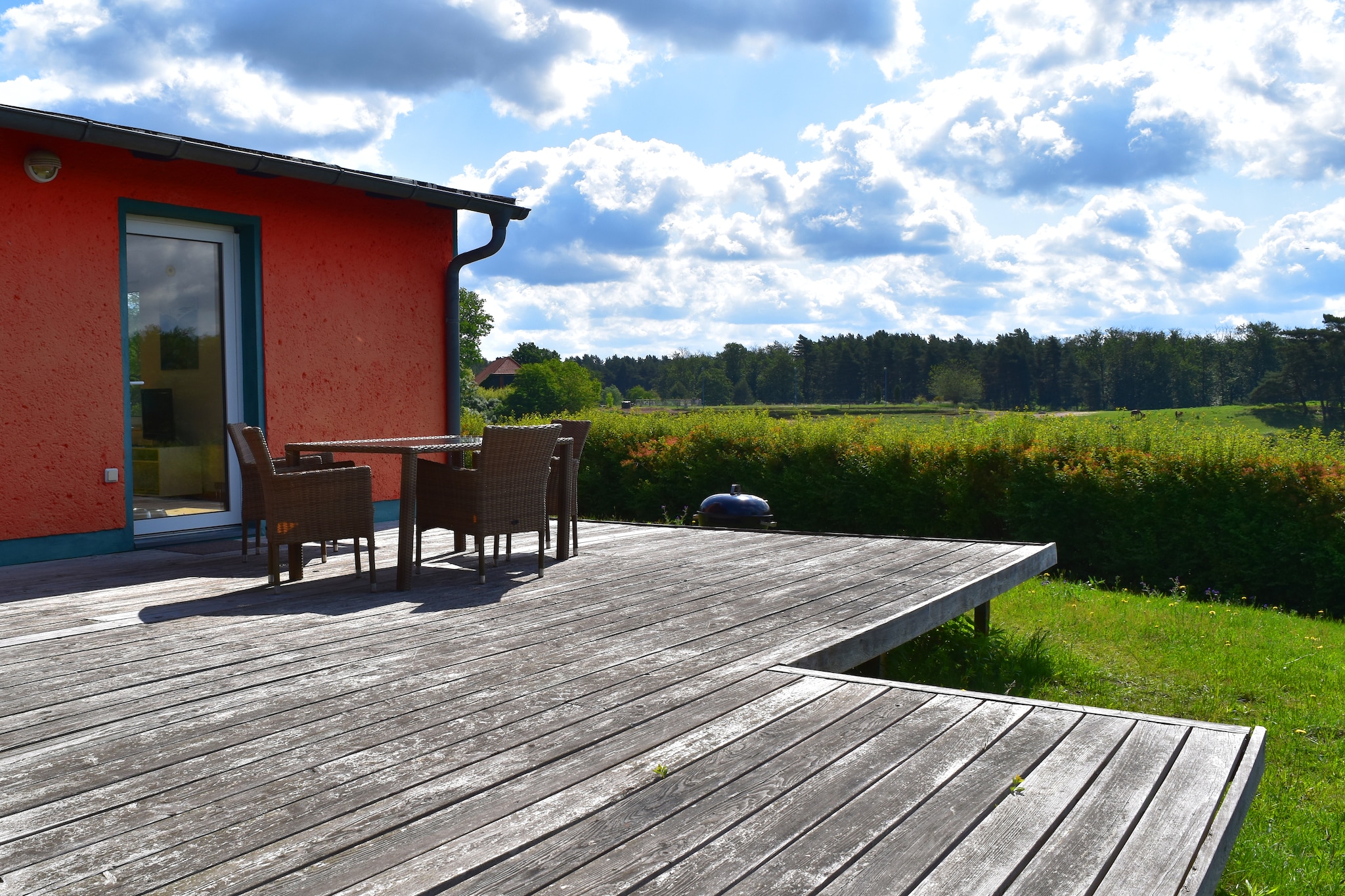 Ferienhäuser Inselblick / Ferienhaus 1 60 qm-Terrace balcony