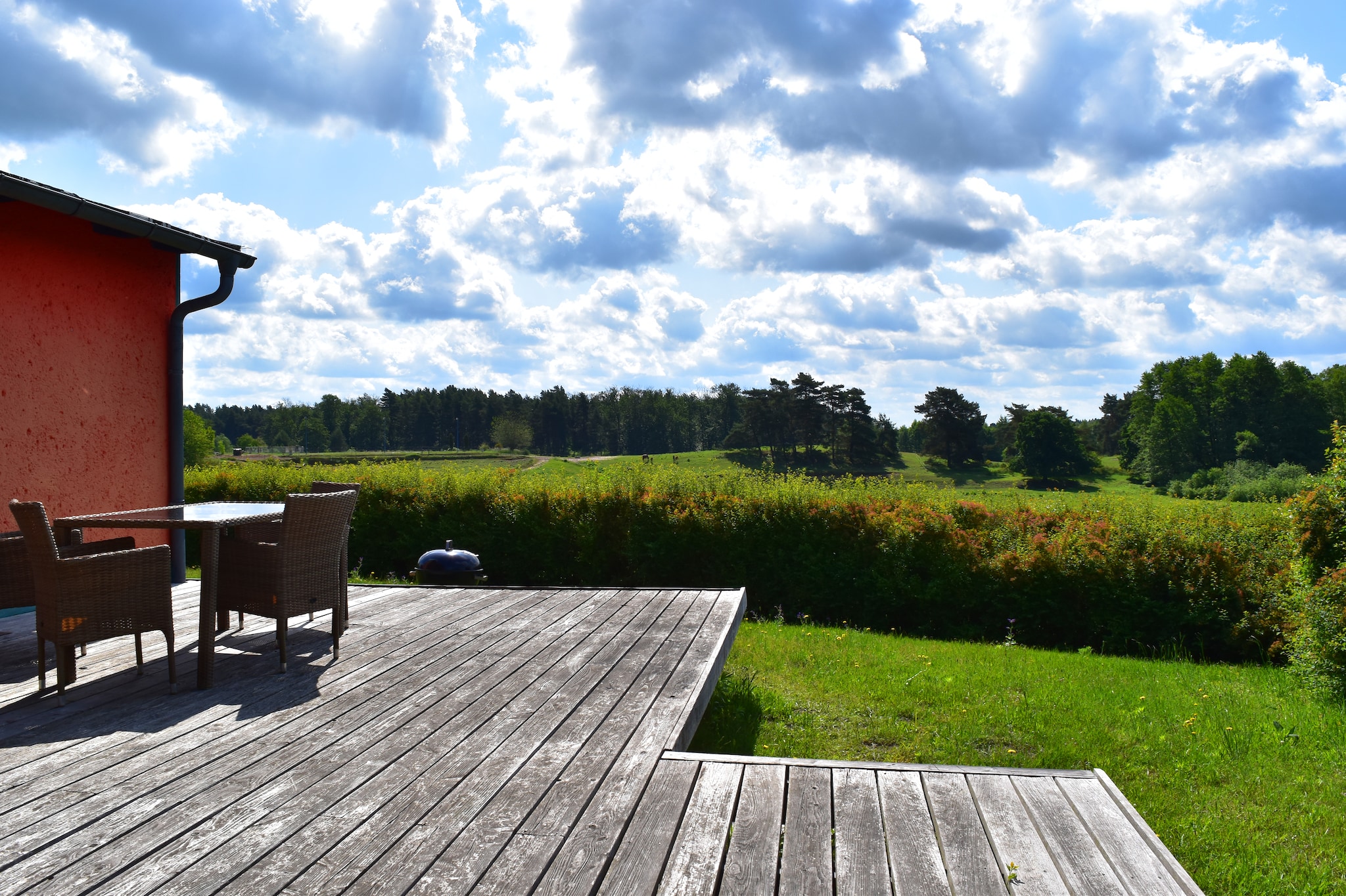 Ferienhäuser Inselblick / Ferienhaus 1 60 qm-Terrace balcony