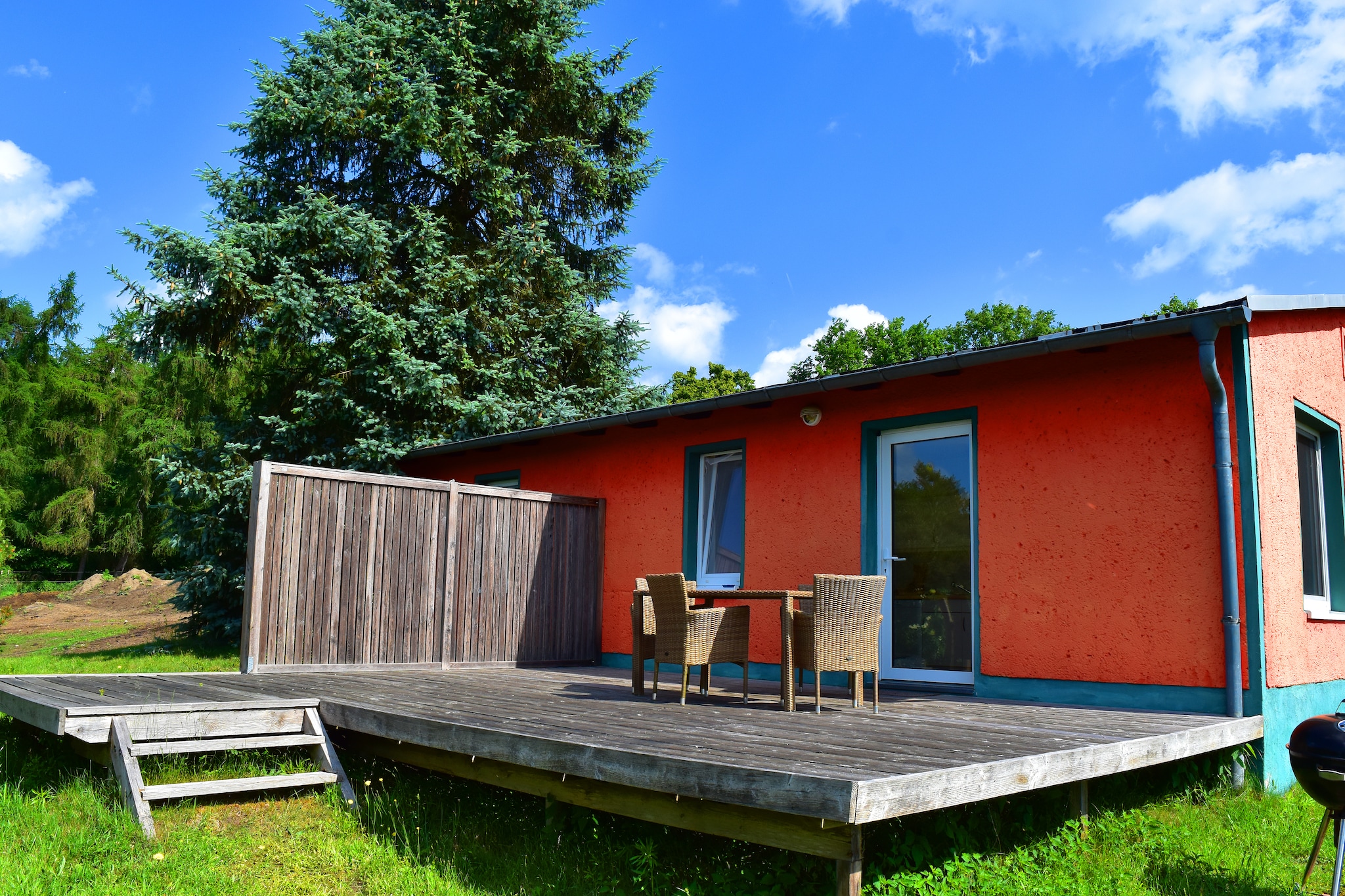 Ferienhäuser Inselblick / Ferienhaus 1 60 qm-Exterior summer