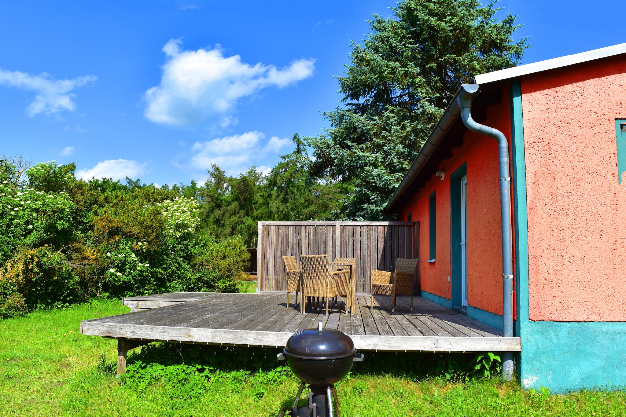 Ferienhäuser Inselblick / Ferienhaus 1 60 qm-Terrace balcony