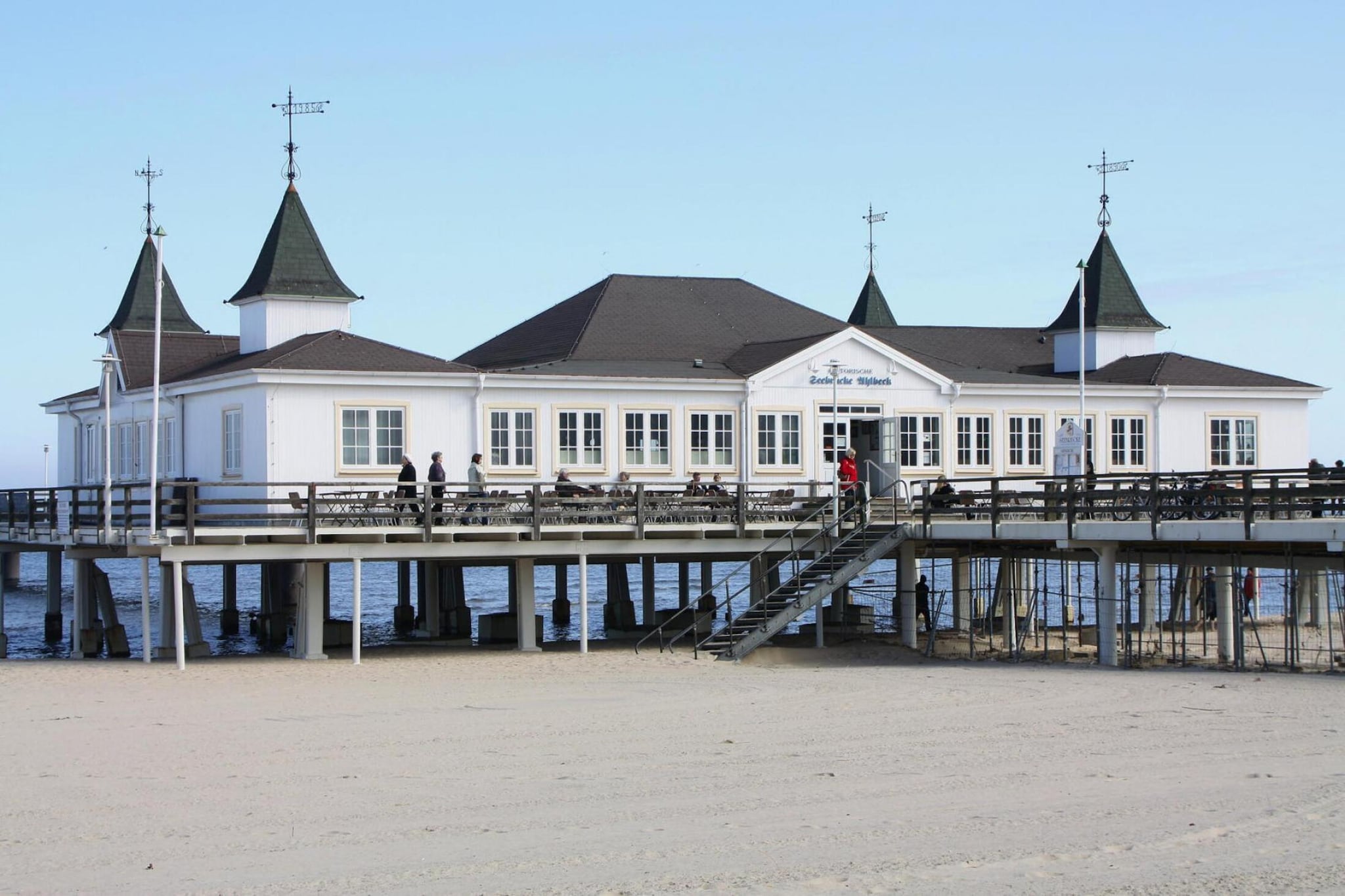 Ferienwohnung Morgenröte Ahlbeck-Buitenkant zomer