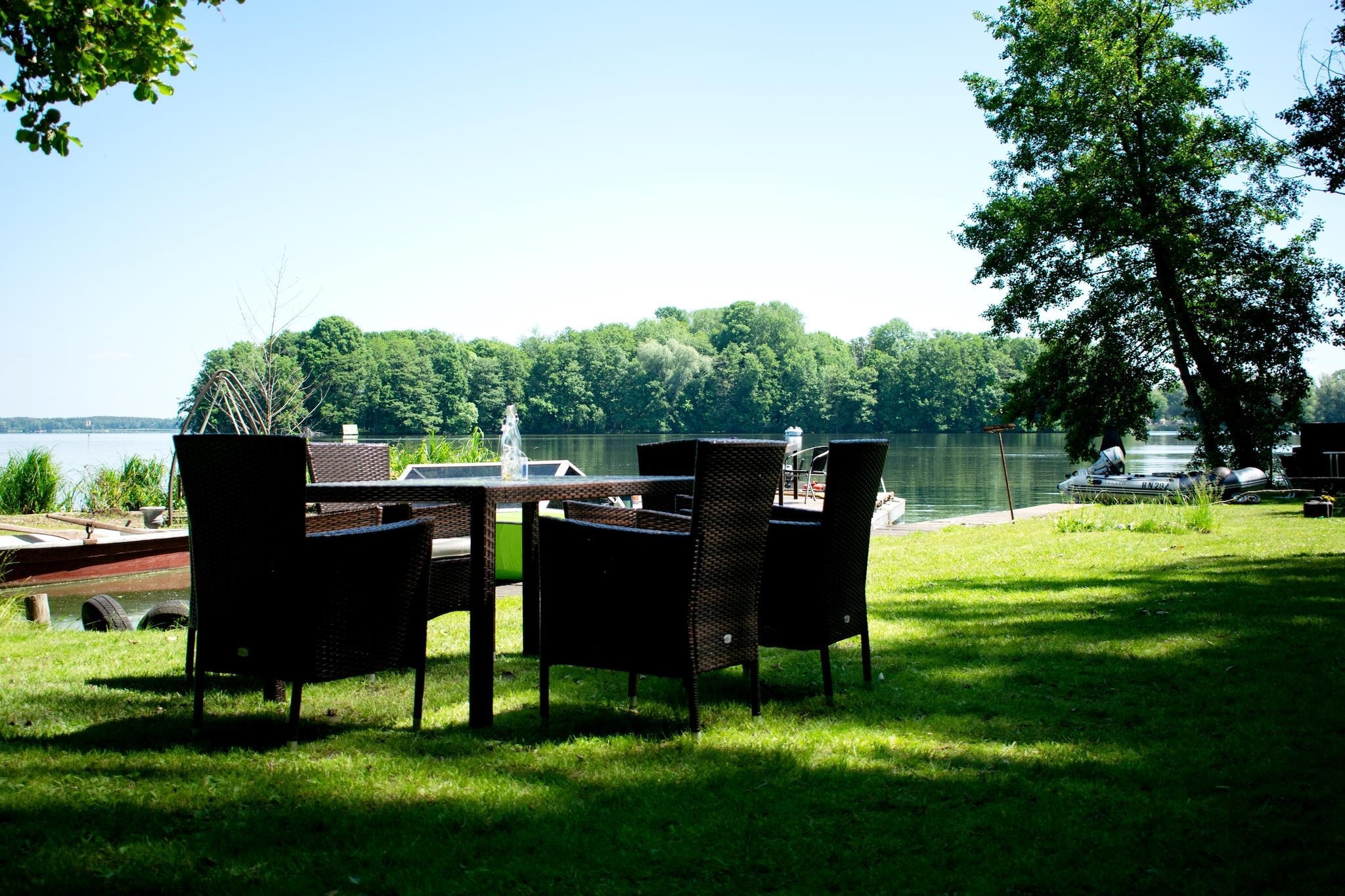 Ferienhaus am See-Tuinen zomer