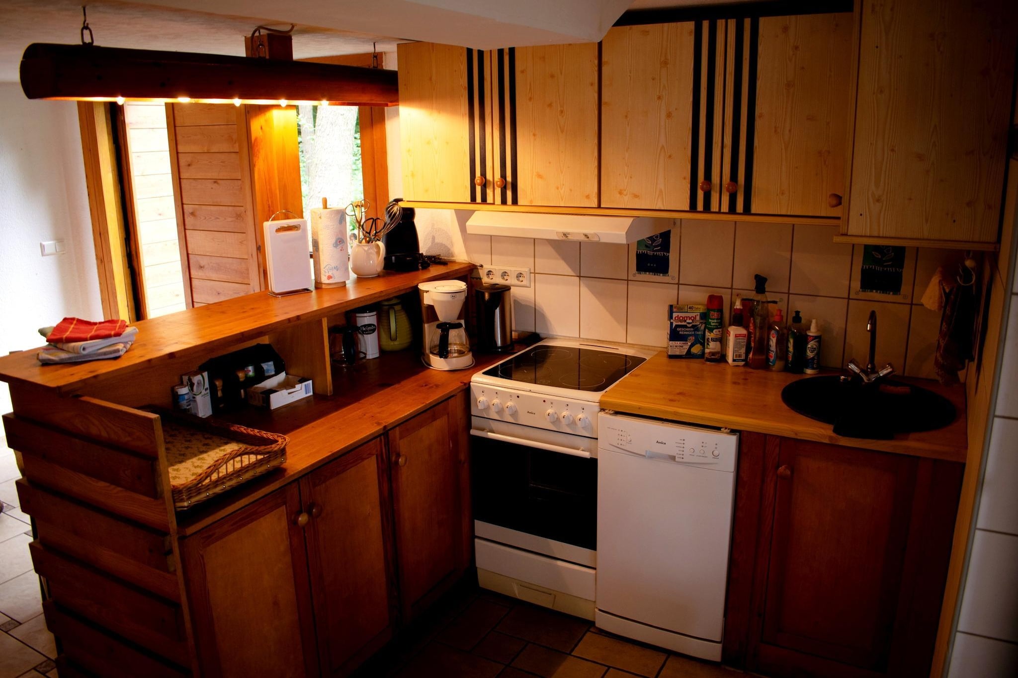 Ferienhaus am See-Keuken