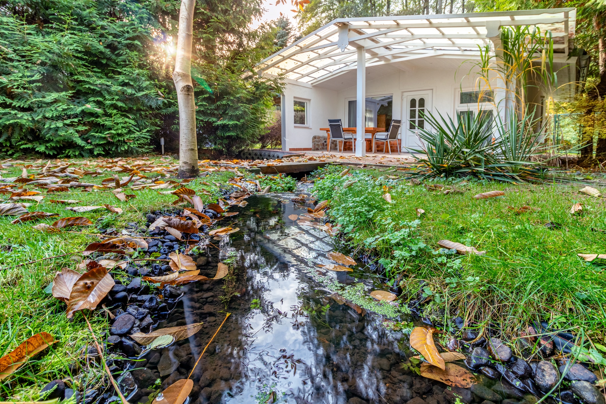 Ferienhaus in Parchim 30 qm-Extérieur été