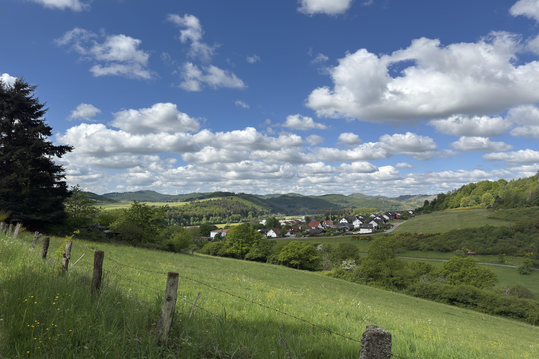 Ferienhaus Sackpfeifenblick-Gebiete Sommer 1 km