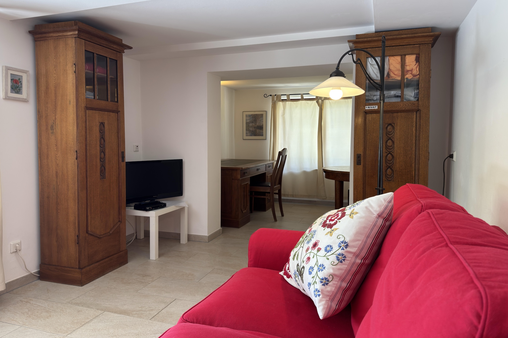 Ferienhaus Sackpfeifenblick-Wohnzimmer