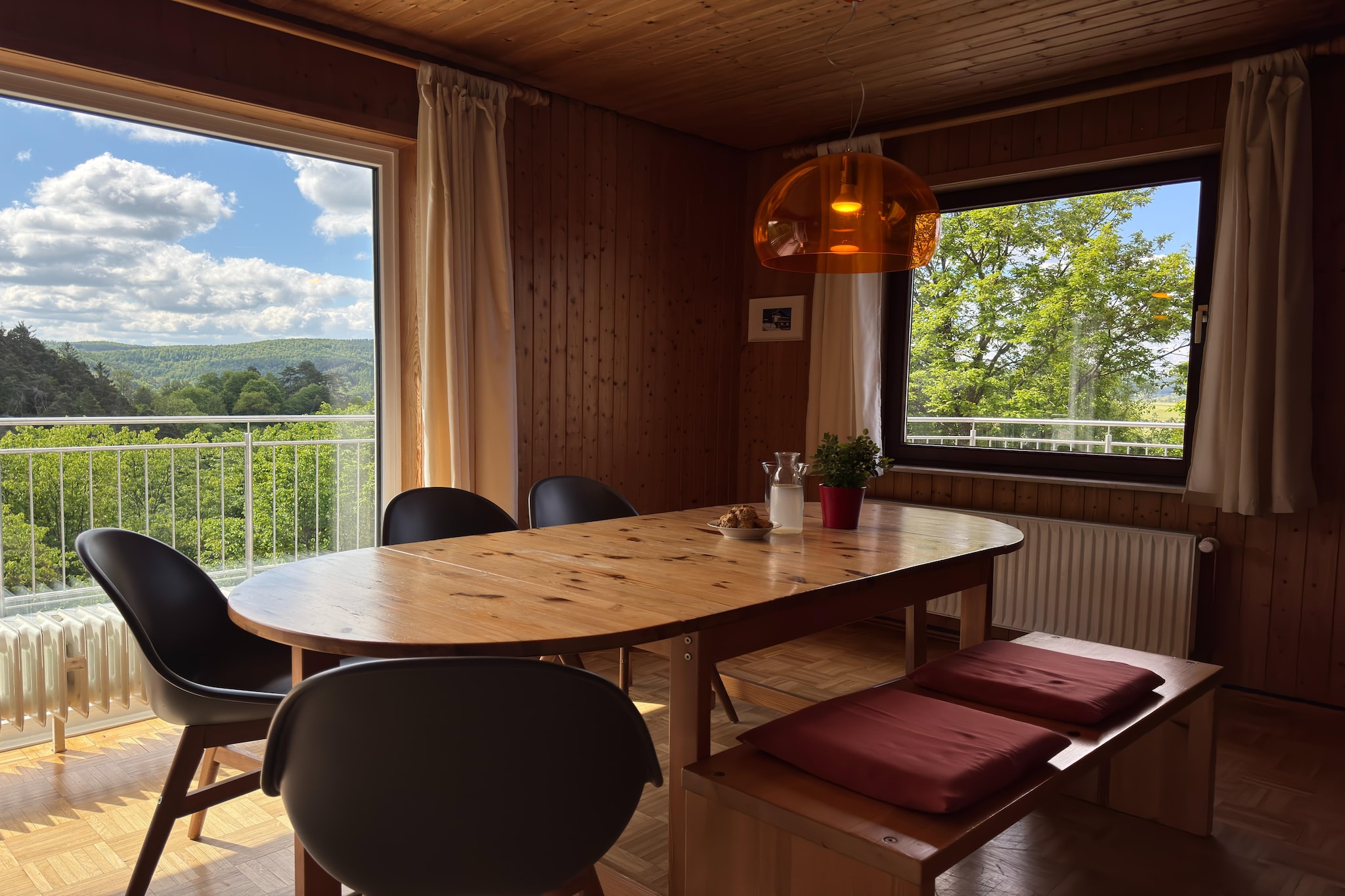 Ferienhaus Sackpfeifenblick-Wohnzimmer
