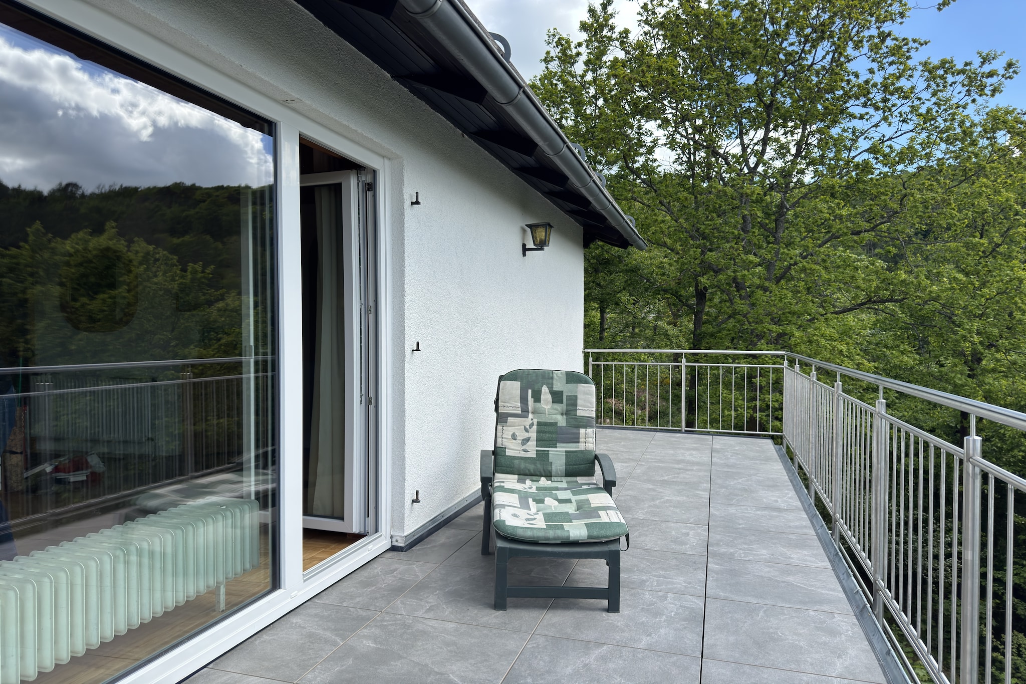 Ferienhaus Sackpfeifenblick-Terrassenbalkon