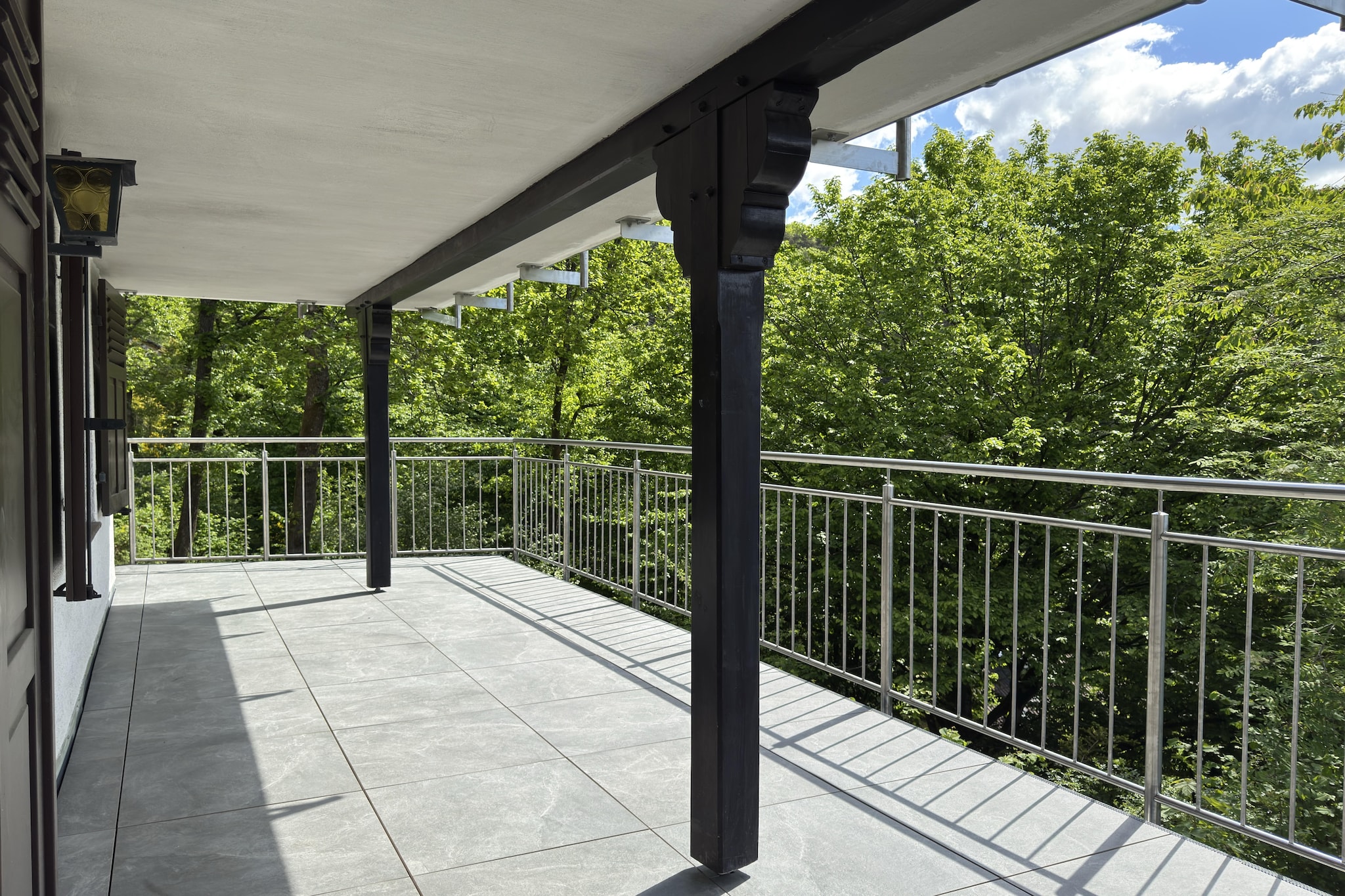 Ferienhaus Sackpfeifenblick-Terrassenbalkon