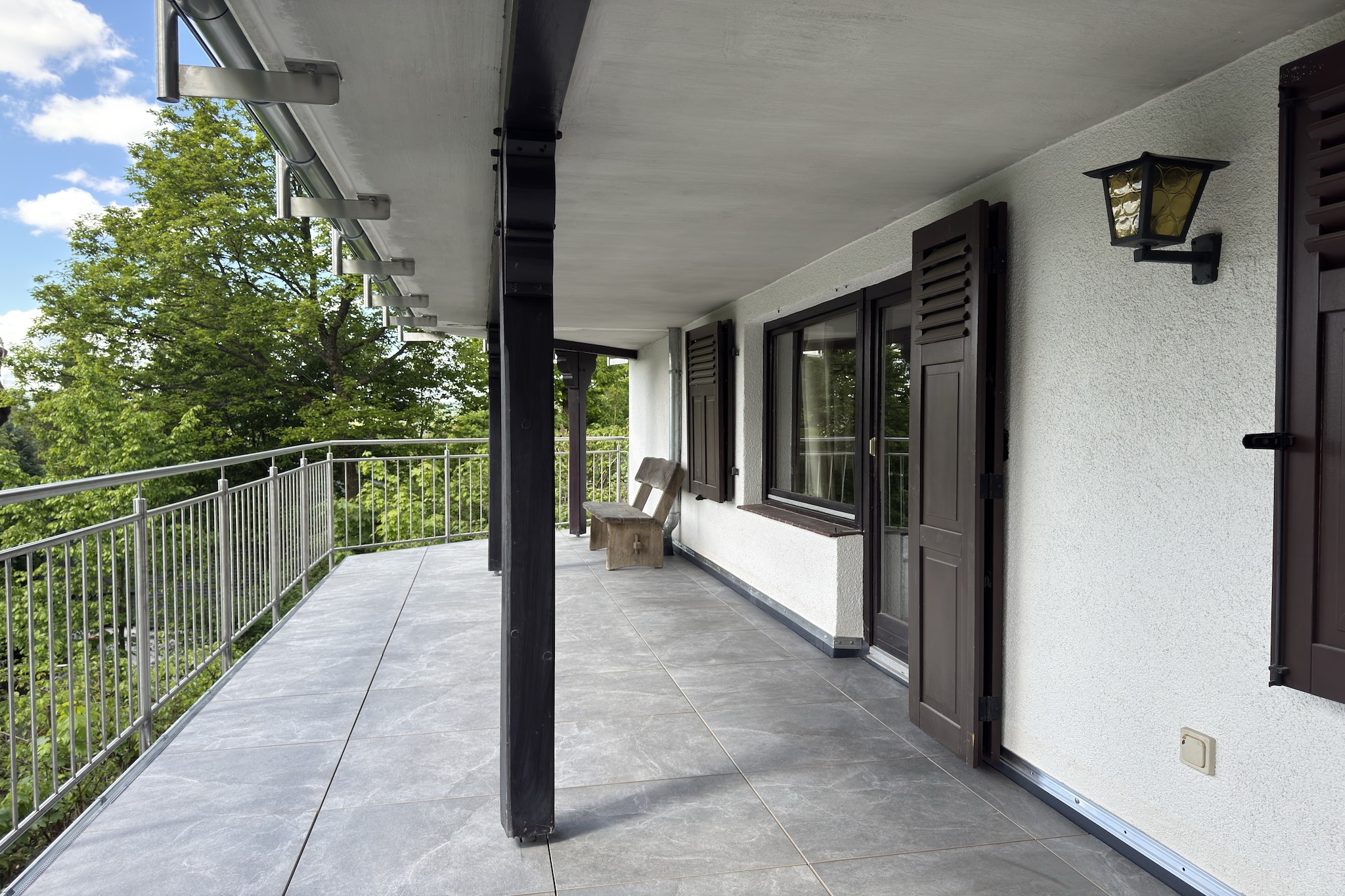 Ferienhaus Sackpfeifenblick-Terrassenbalkon