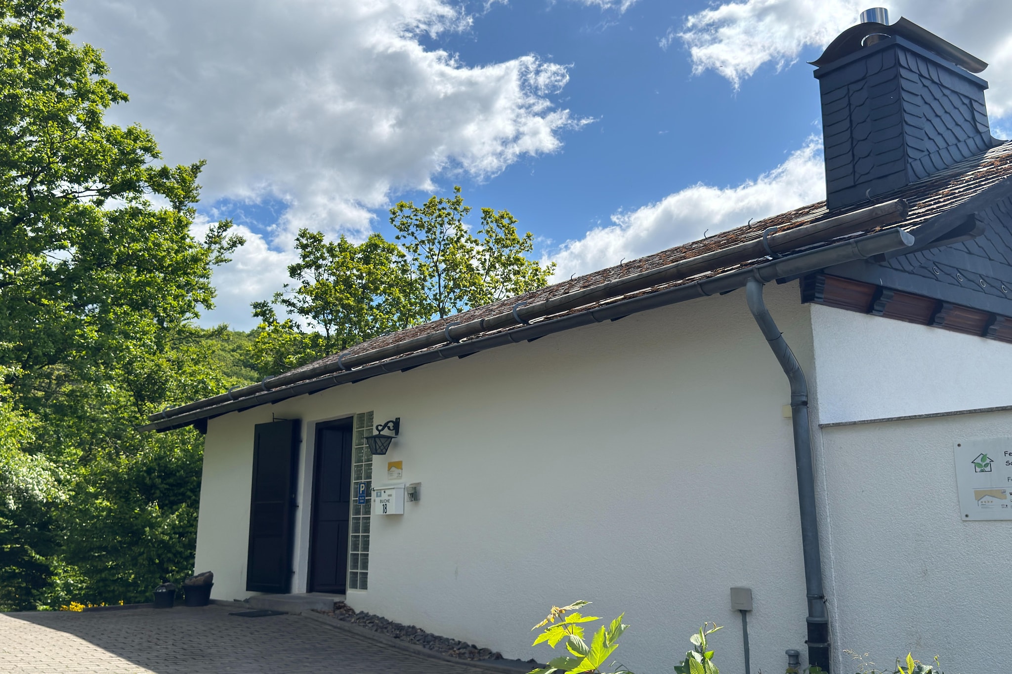 Ferienhaus Sackpfeifenblick-Außenbereich Sommer
