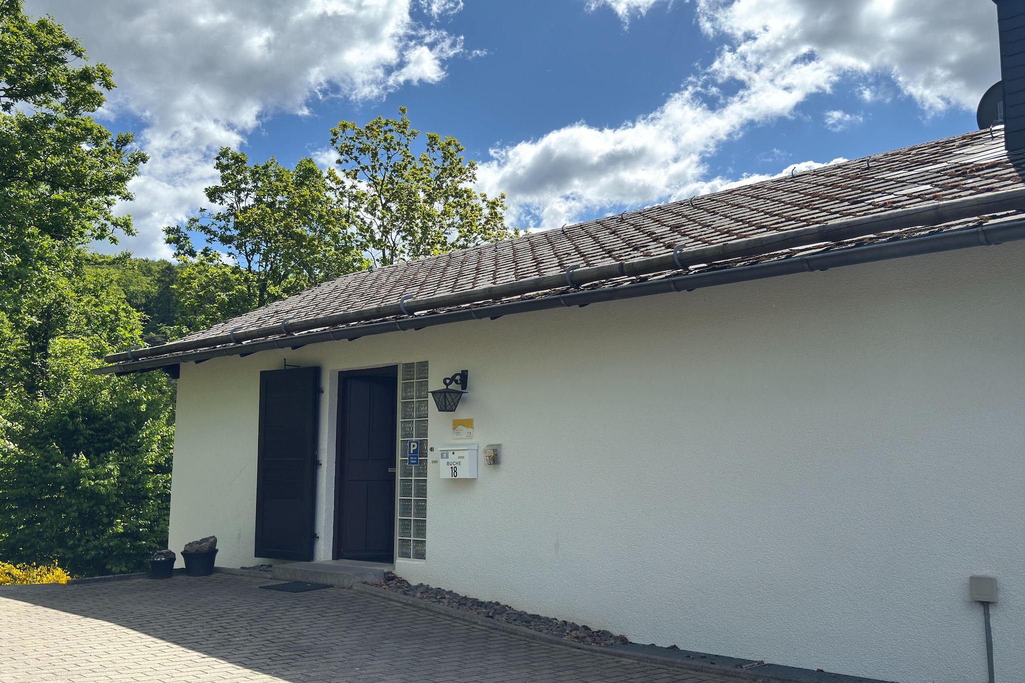 Ferienhaus Sackpfeifenblick-Außenbereich Sommer