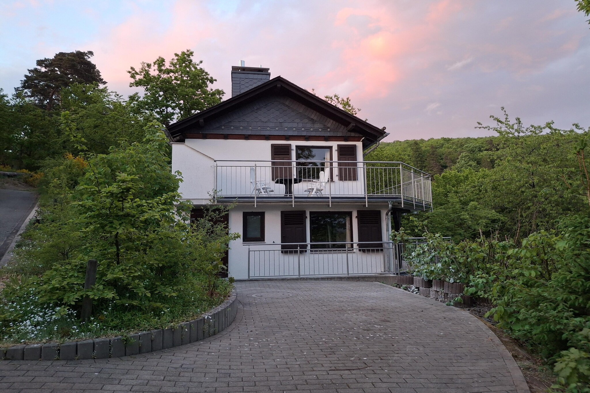 Ferienhaus Sackpfeifenblick-Buitenkant zomer