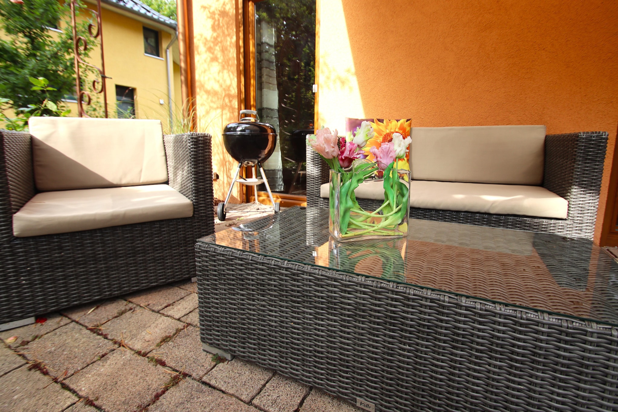 Doppelhaushälfte mit Sonnenterrasse - Terrasbalkon