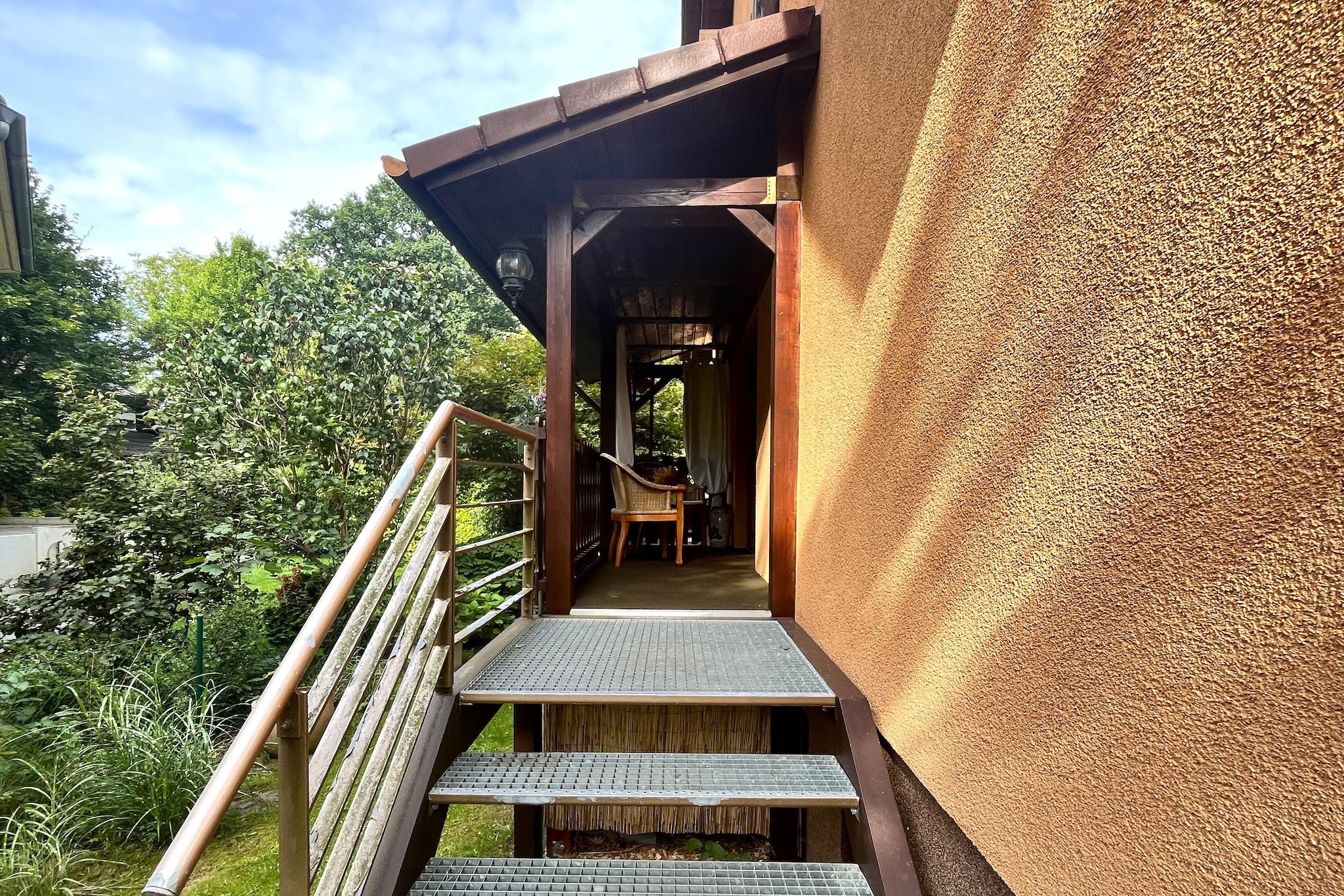 Doppelhaushälfte mit Sonnenterrasse - Terrasbalkon