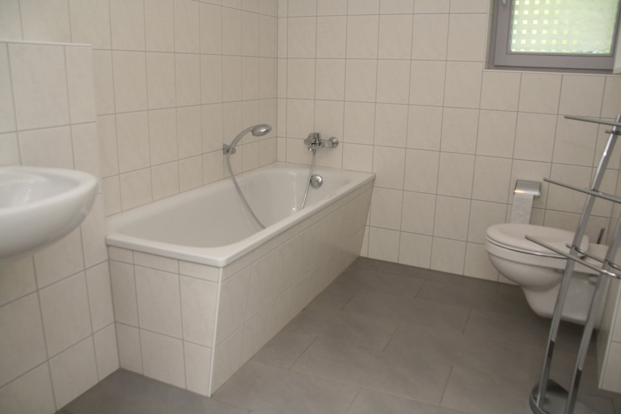Ferienwohnung am Glindower See - Badkamer