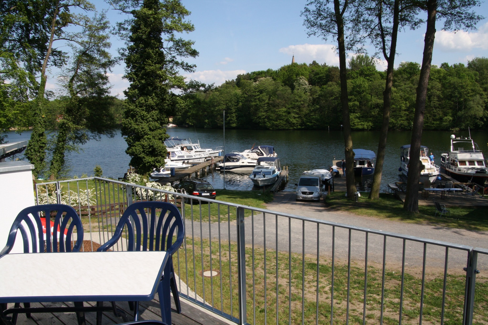 Ferienwohnung am Glindower See - Terrasbalkon